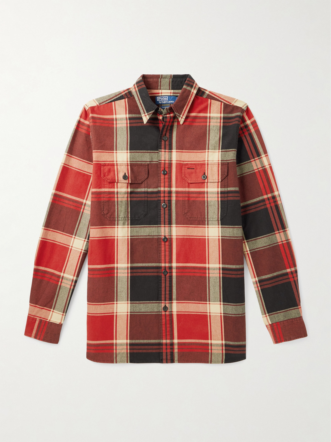 Polo Ralph Lauren Checked Brushed-Cotton Oxford hirt - Men