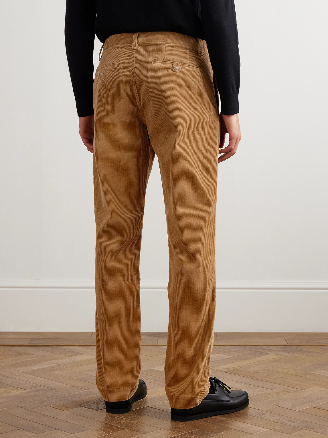  Polo Ralph Lauren - Bedford Slim-fit Straight-leg Cotton-blend Corduroy Trousers - Men - Brown - Uk/us 36 