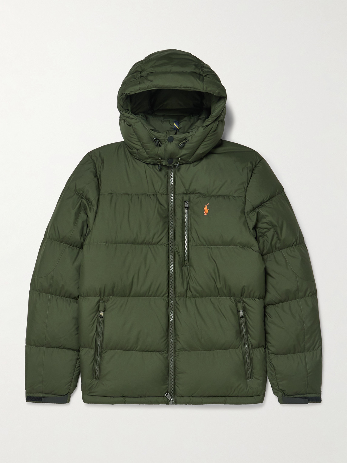 Polo Ralph Lauren Gorham Logo-Embroidered Quilted Recycled-Ripstop Hooded Down Jacket - Men