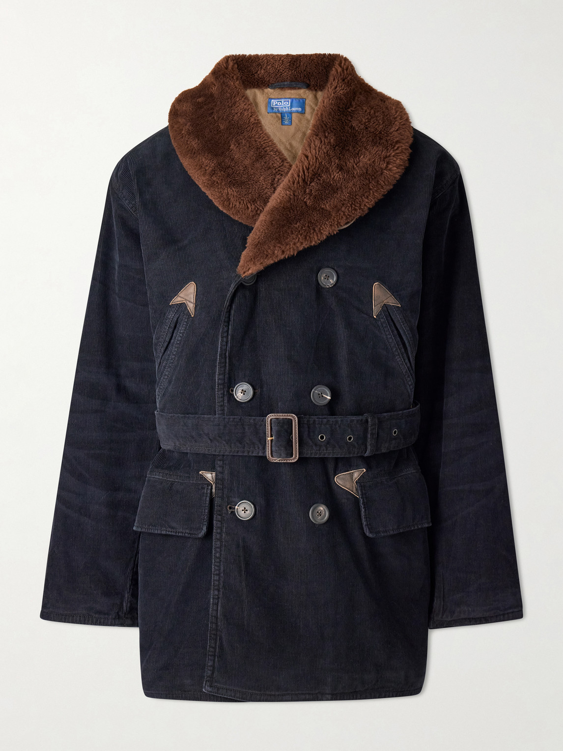 Polo Ralph Lauren Shearling-Trimmed Cotton-Corduroy Coat - Men