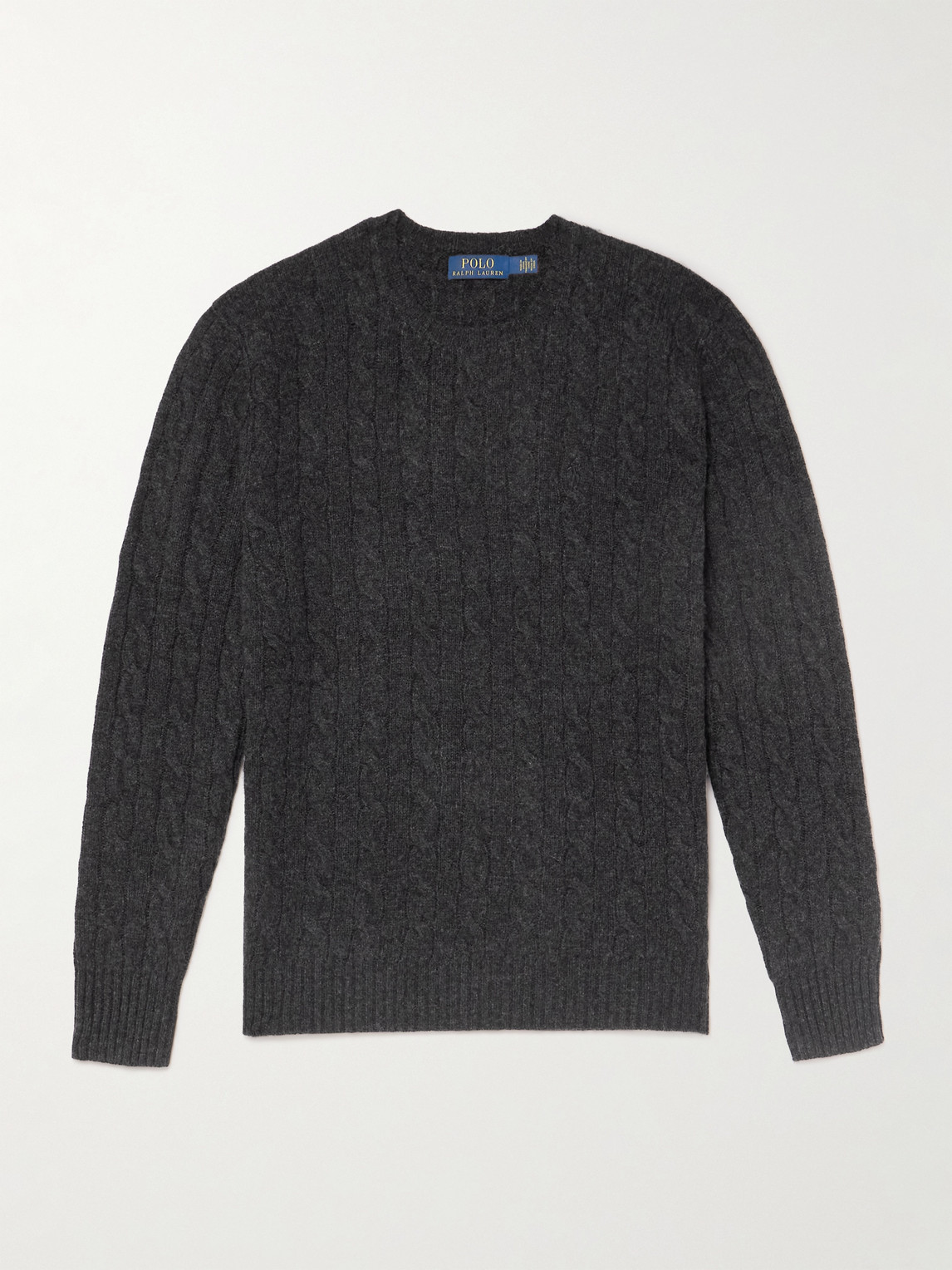 Polo Ralph Lauren Cable-Knit Wool and Cashmere-Blend Sweater - Men