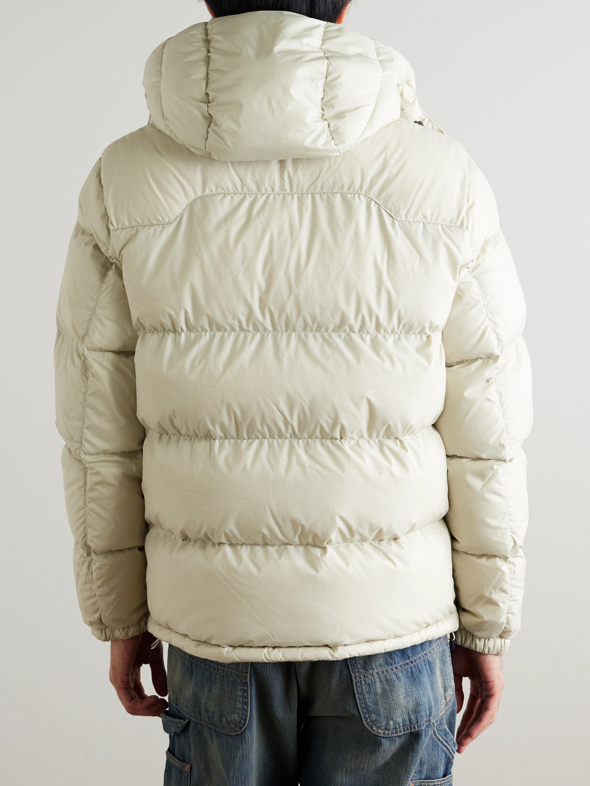  Polo Ralph Lauren - Gorham Logo-embroidered Quilted Recycled-ripstop Hooded Down Jacket - Men - Neutrals - S 