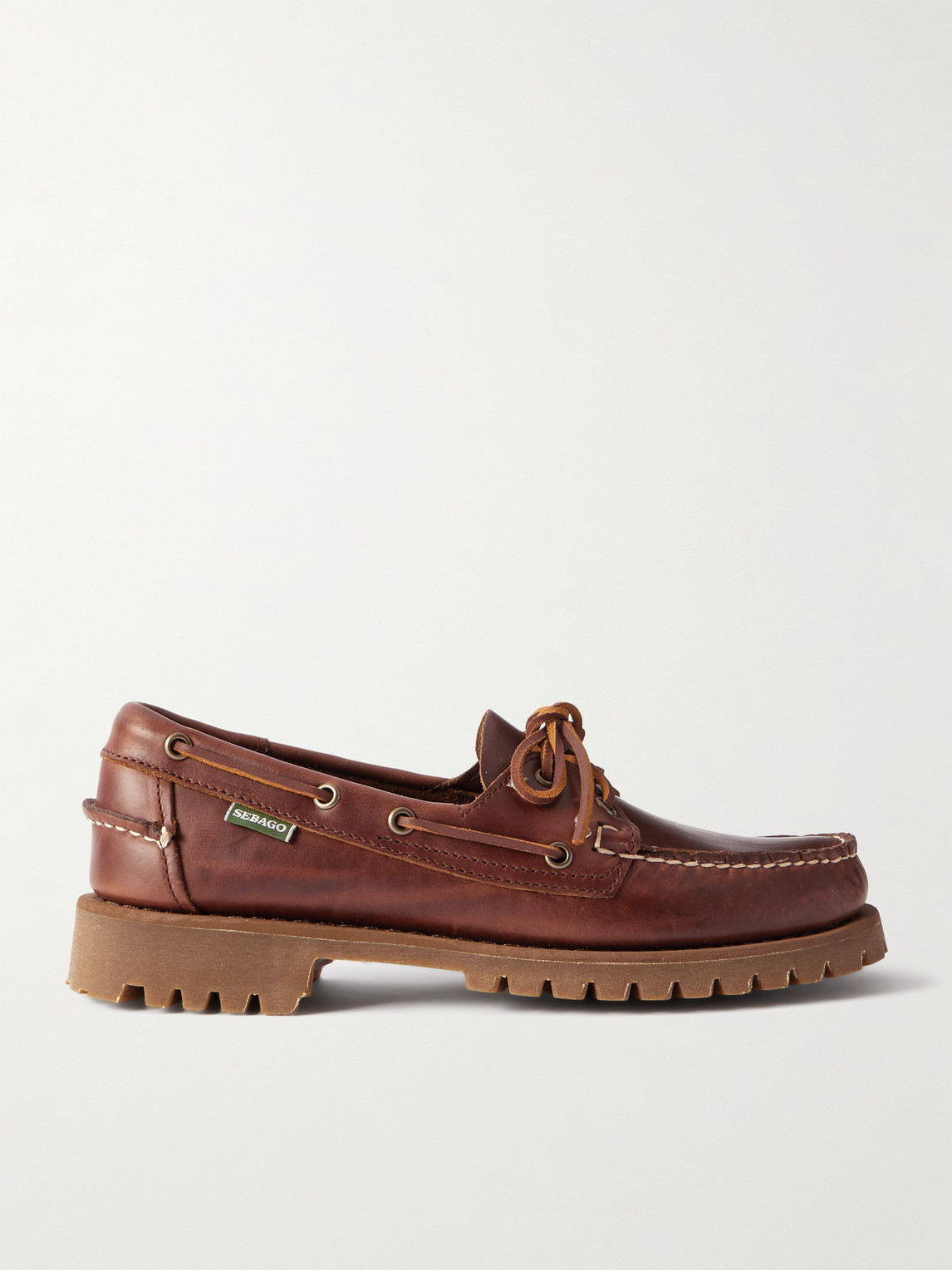Sebago Ranger Waxed-Leather Boat Shoes - Men
