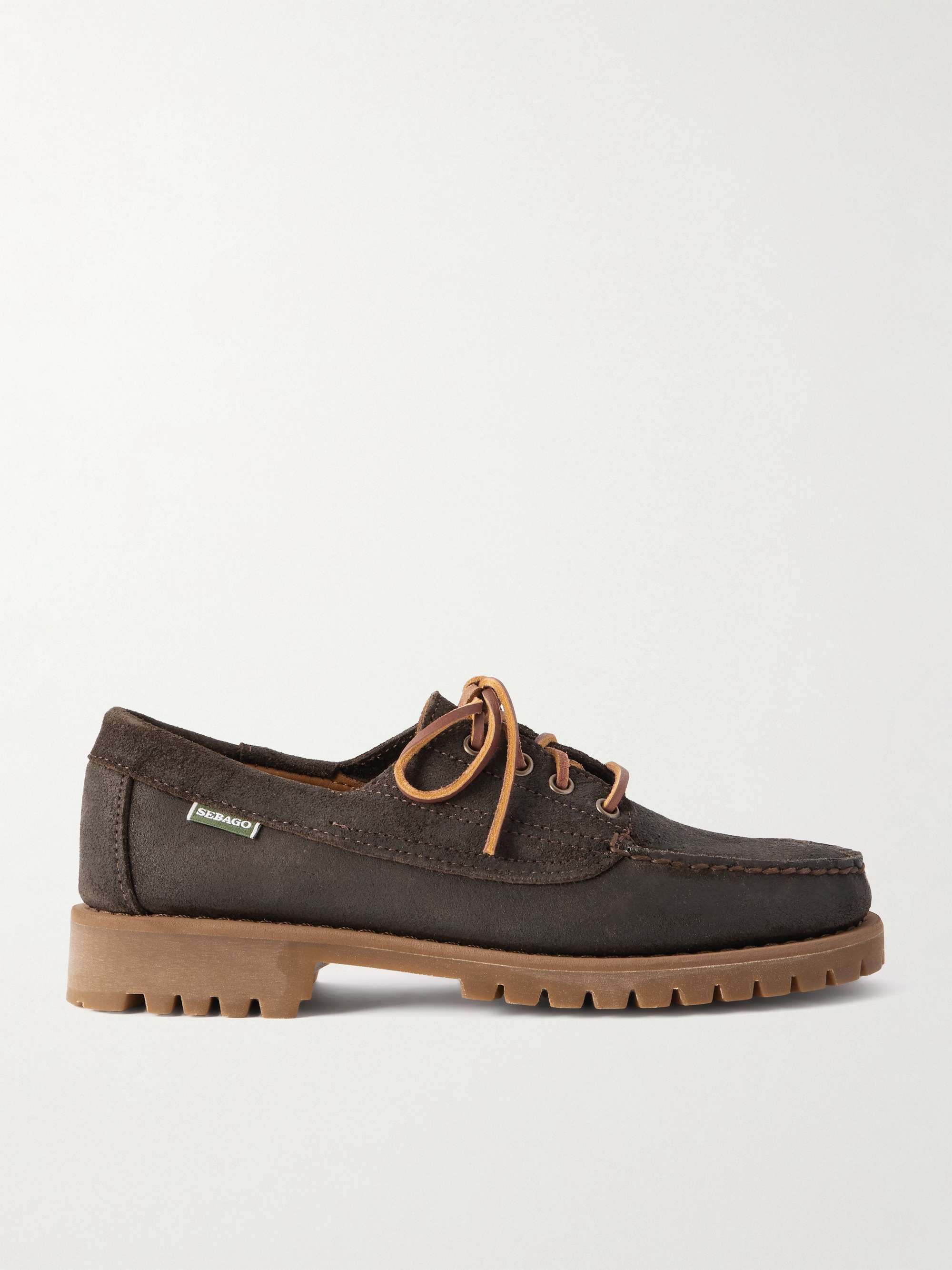 【美品】  SEBAGO(セバゴ) ASKOOK SUEDE EVA モカシン ASKOOK TUMBLED EVA - Moc - Low Cut - Man - YELLOW MUSTARD