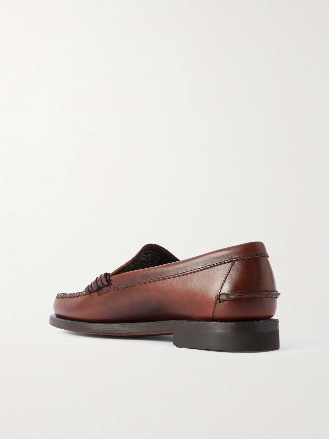 Sebago Classic Dan Leather Penny Loafers In Brown