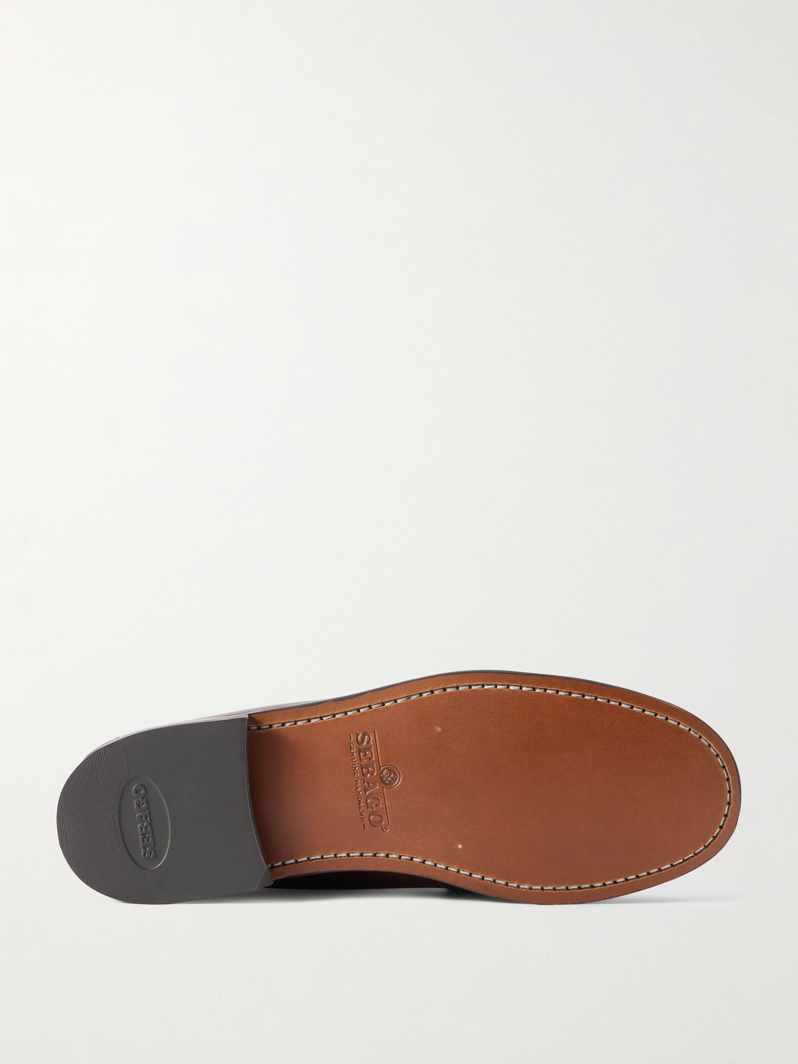 Sebago Classic Dan Leather Penny Loafers In Brown