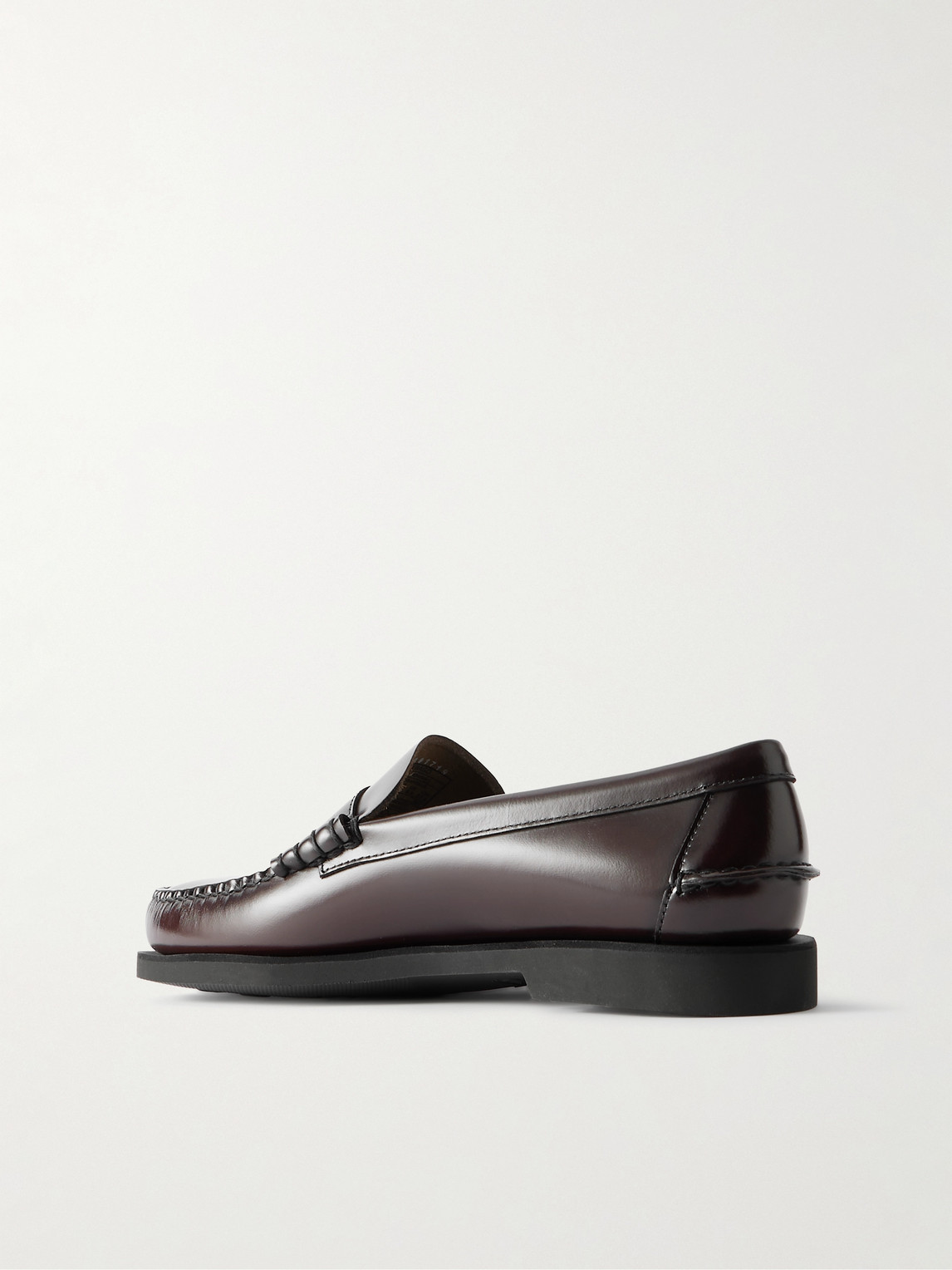 Sebago Dan Polaris Leather Penny Loafers In Brown