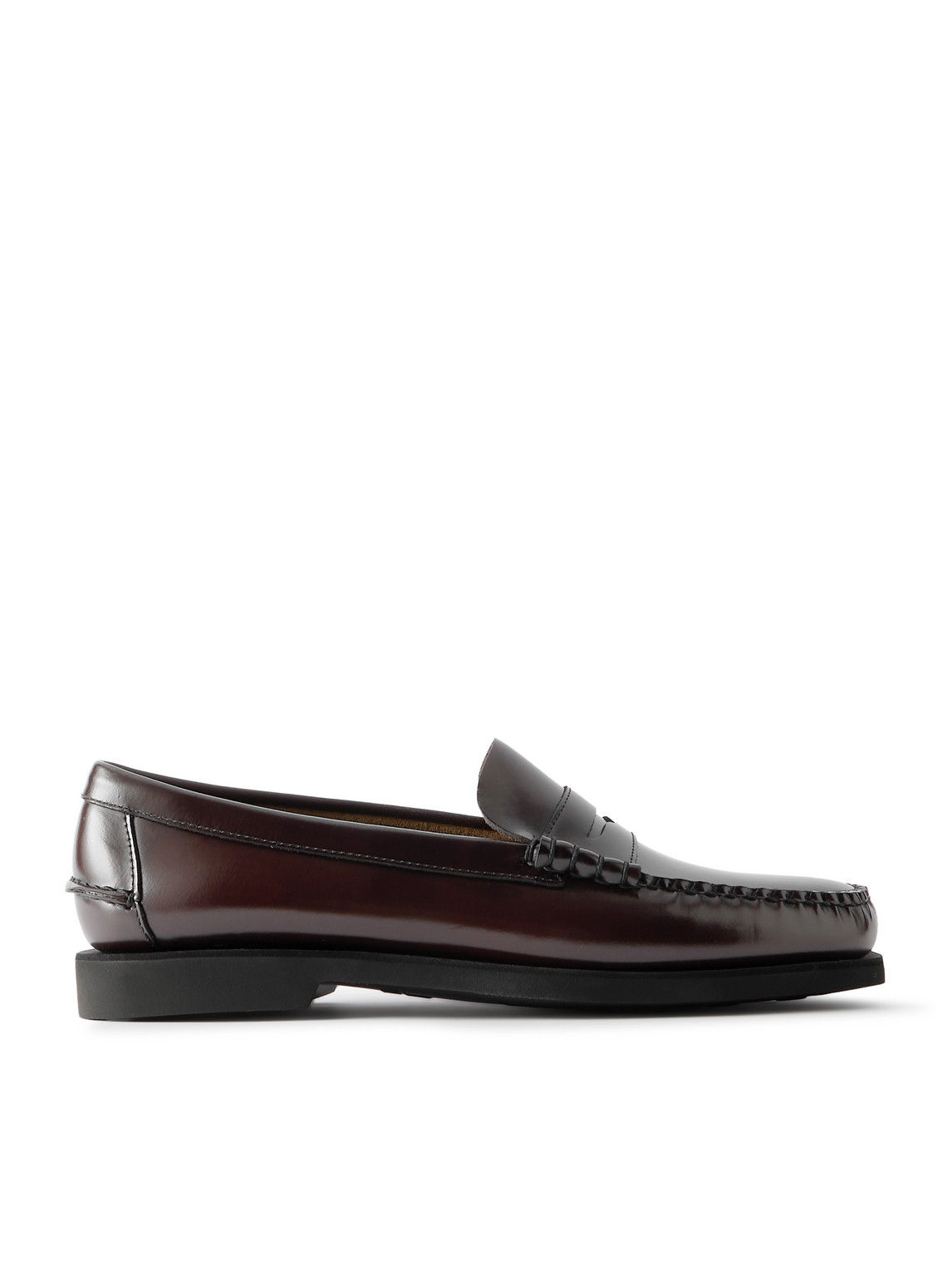 Sebago Dan Polaris Leather Penny Loafers In Brown