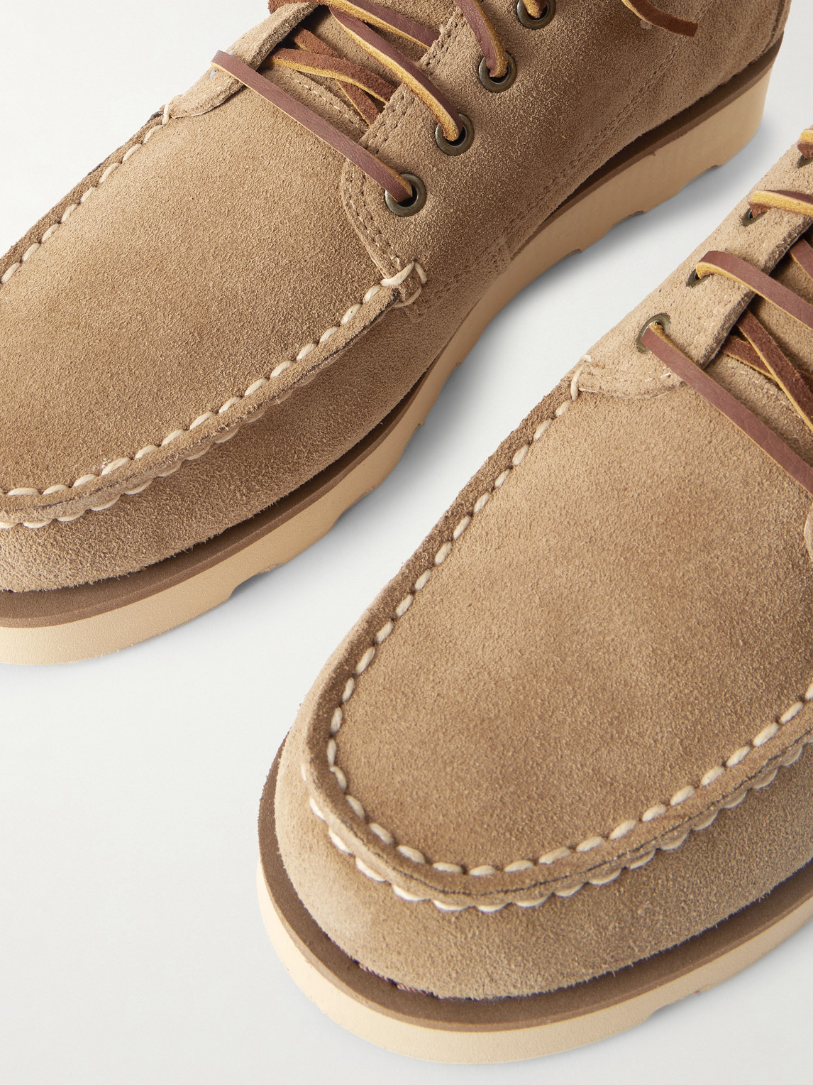 Sebago Soft Calf Leather Ankle Boots In Neutral