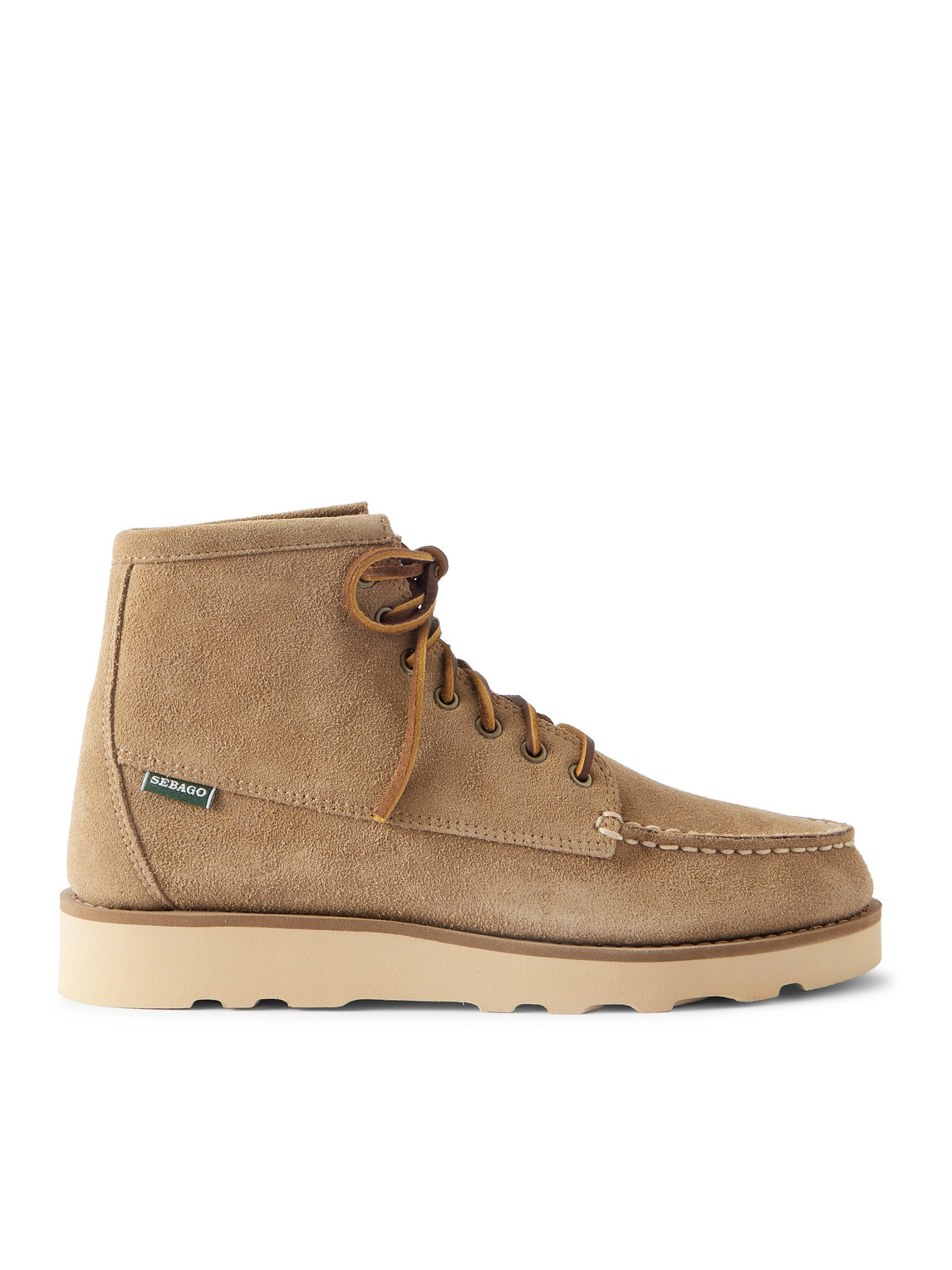 Sebago Tala Suede Boots In Neutral