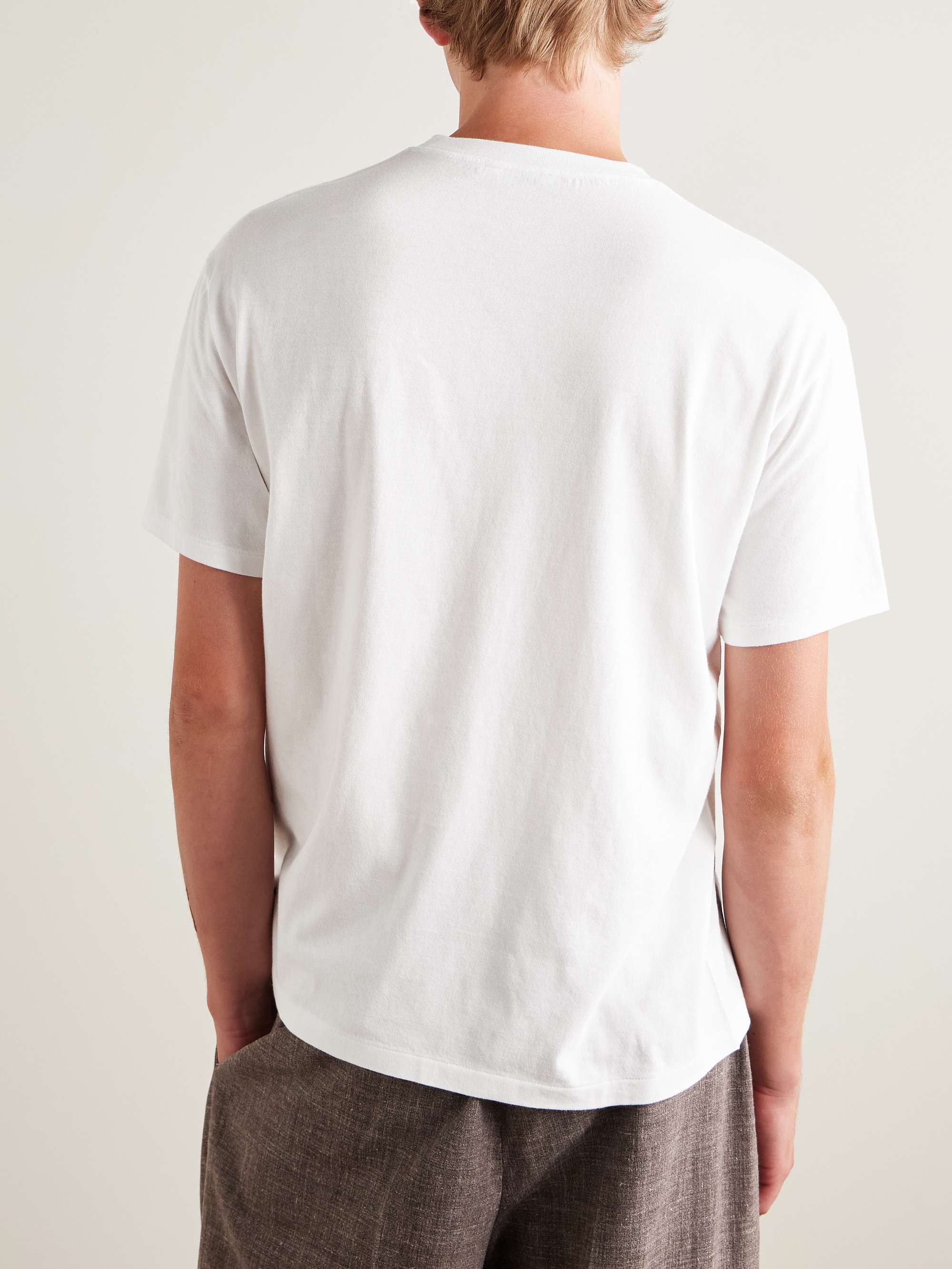 AURALEE Cotton-Jersey T-Shirt