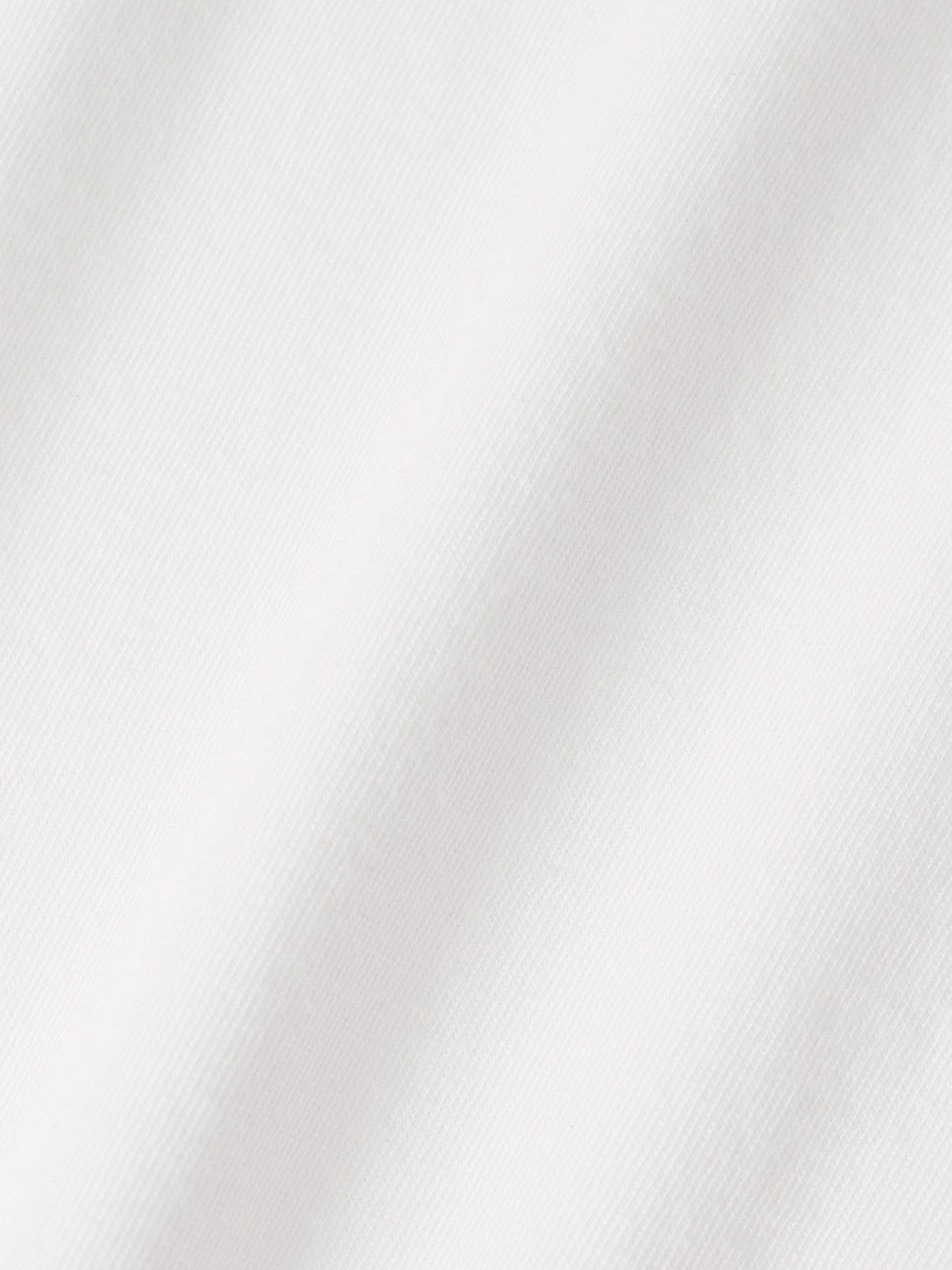Auralee Cotton-jersey T-shirt In White