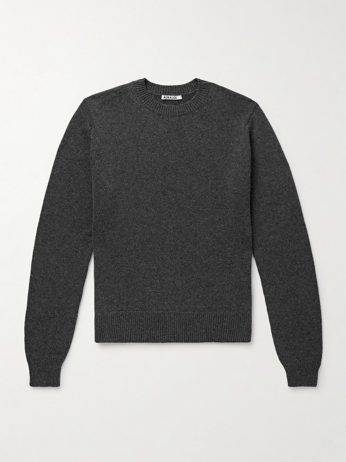Auralee Cashmere Sweater In Black
