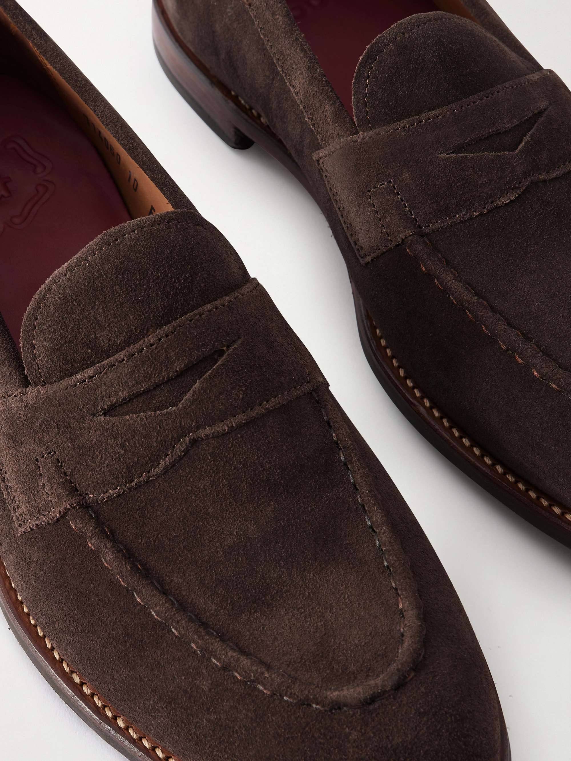 GRENSON Lloyd Suede Loafers