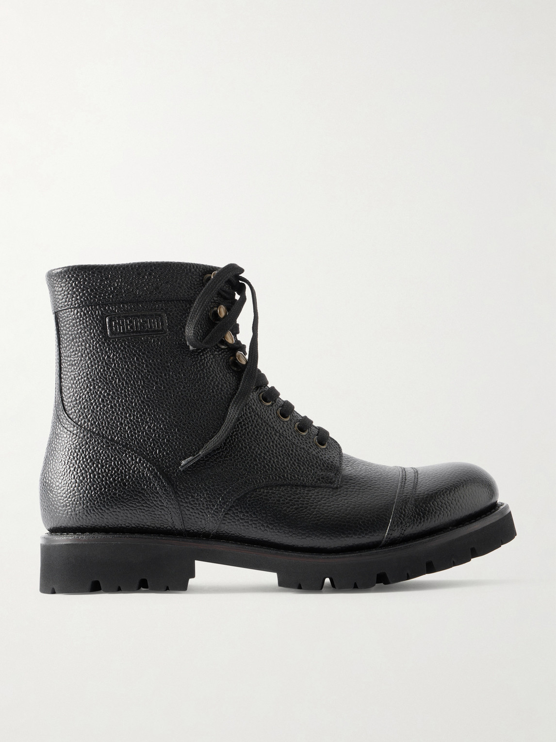 Bill Full-Grain Leather Lace-Up Boots