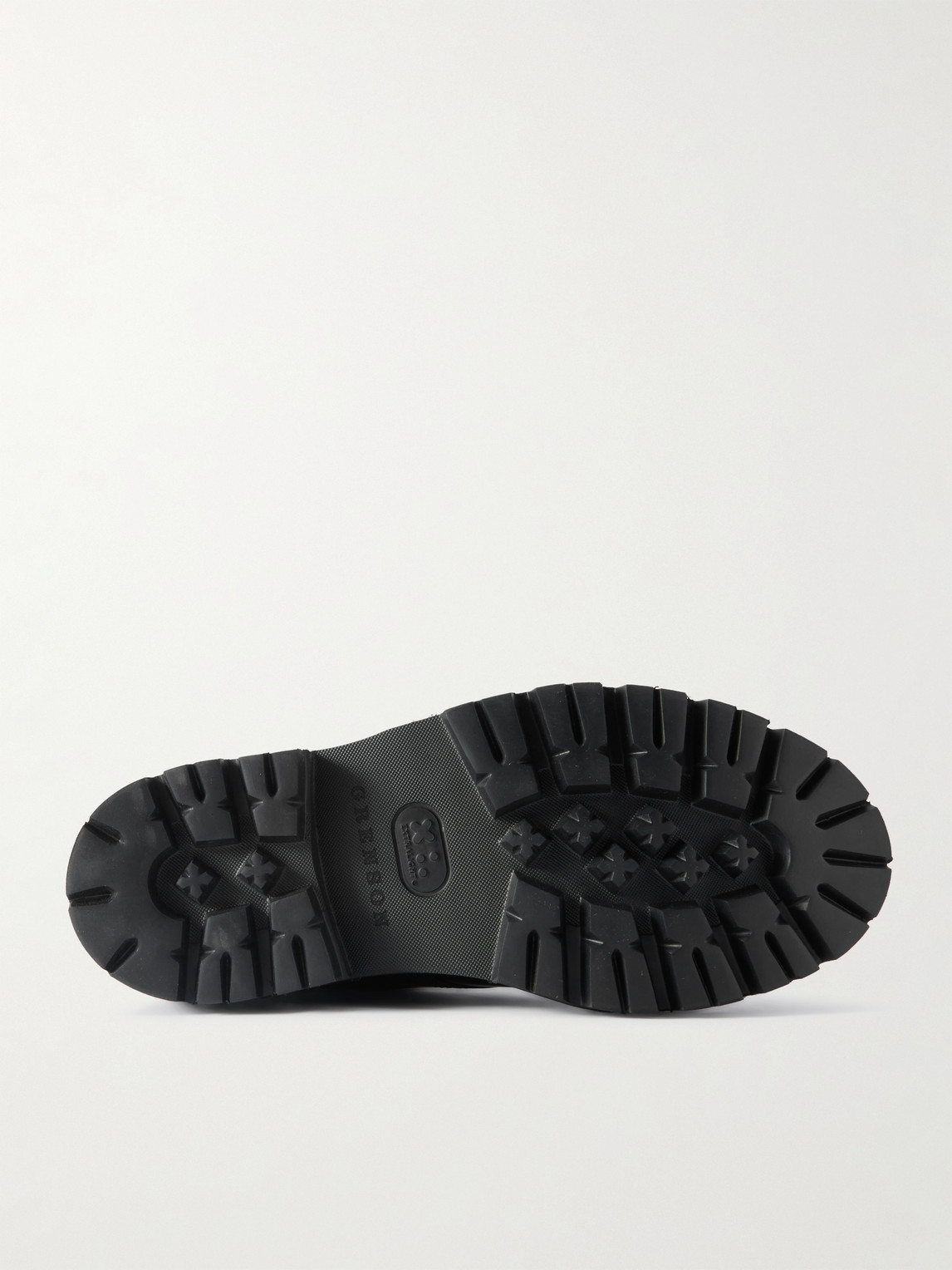 Grenson Jude Glossed-leather Boots In Black