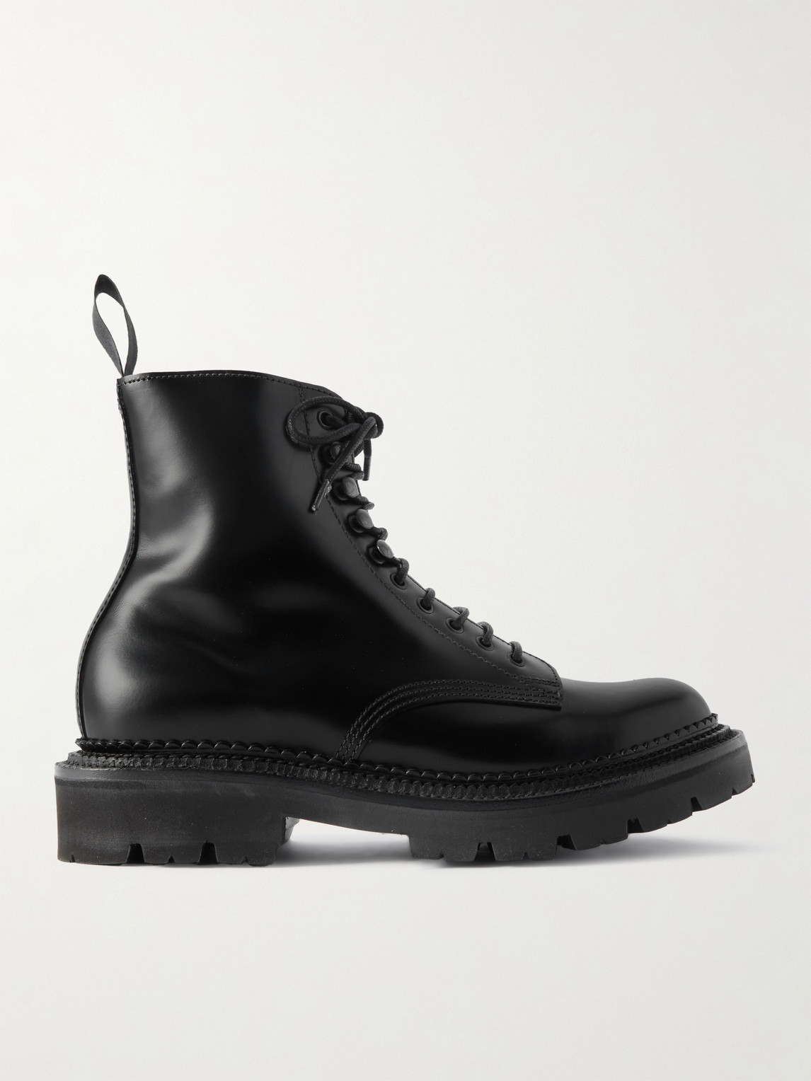 Jude Glossed-Leather Boots