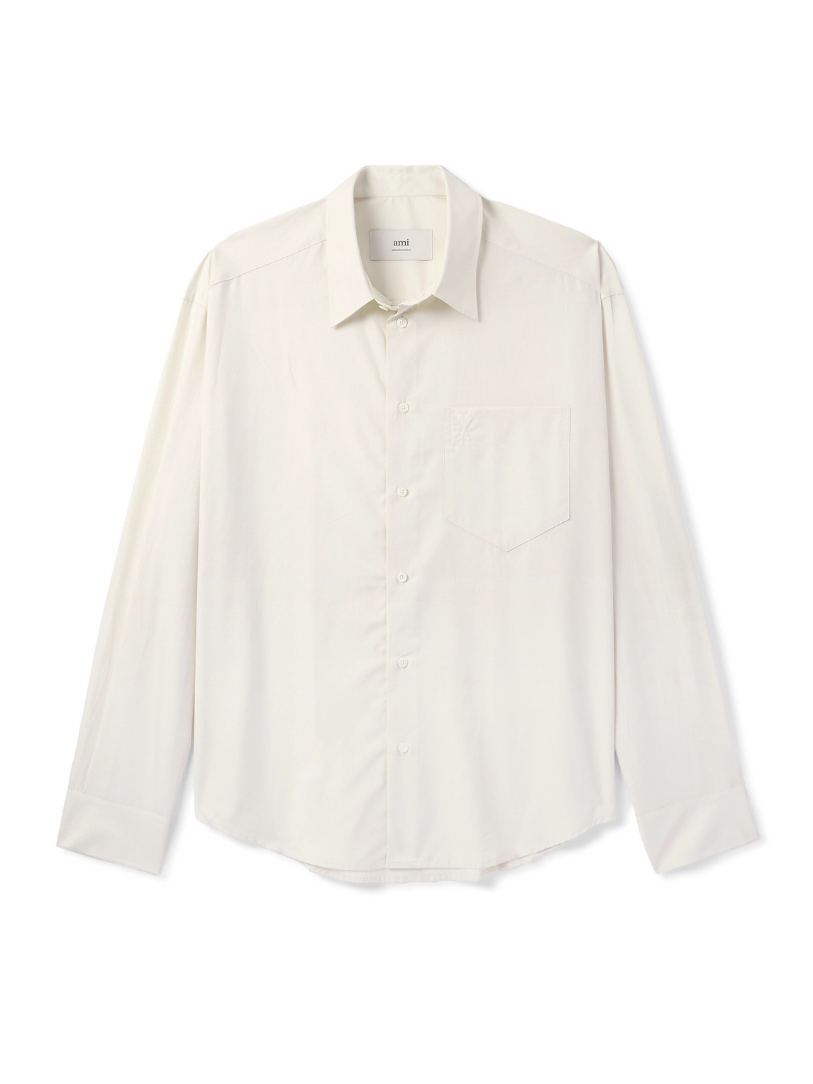 【送料関税込】AMI Heart Print Vacation Shirt AMI Men's Heart Print Vacation Shirt in Candy Pink/White AMI