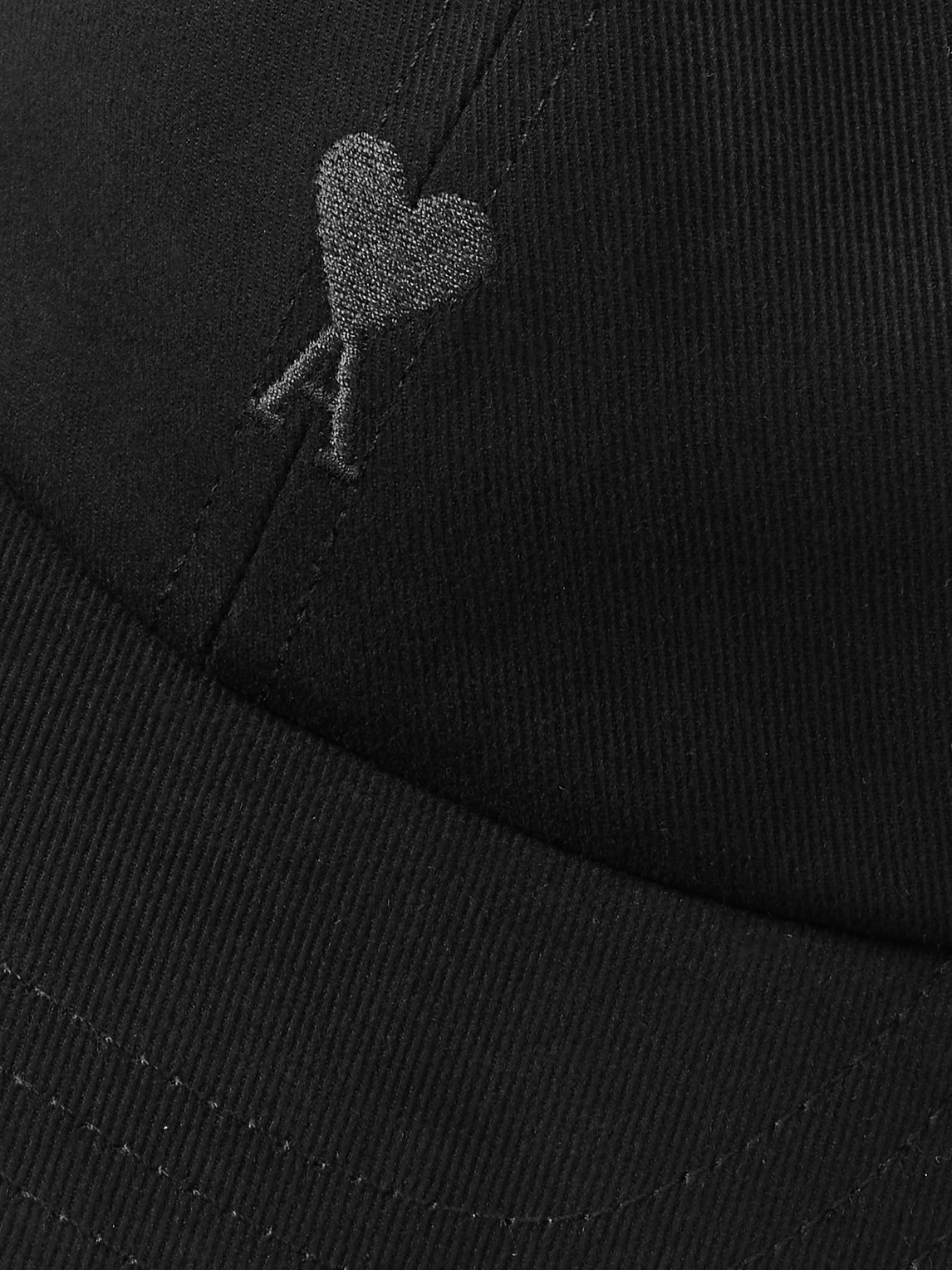 Ami Alexandre Mattiussi Logo-embroidered Cotton-twill Baseball Cap