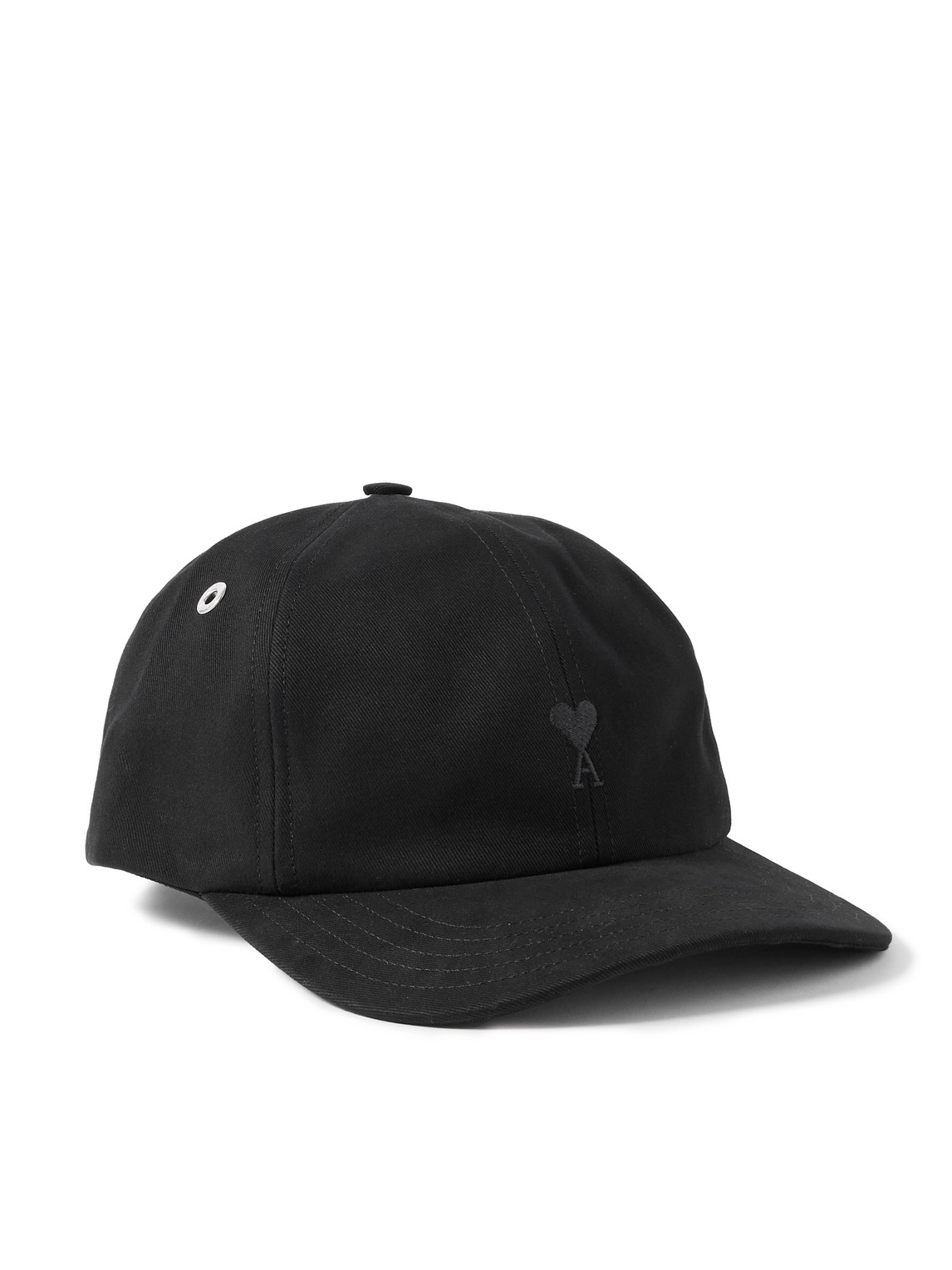 Ami Alexandre Mattiussi Logo-embroidered Cotton-twill Baseball Cap