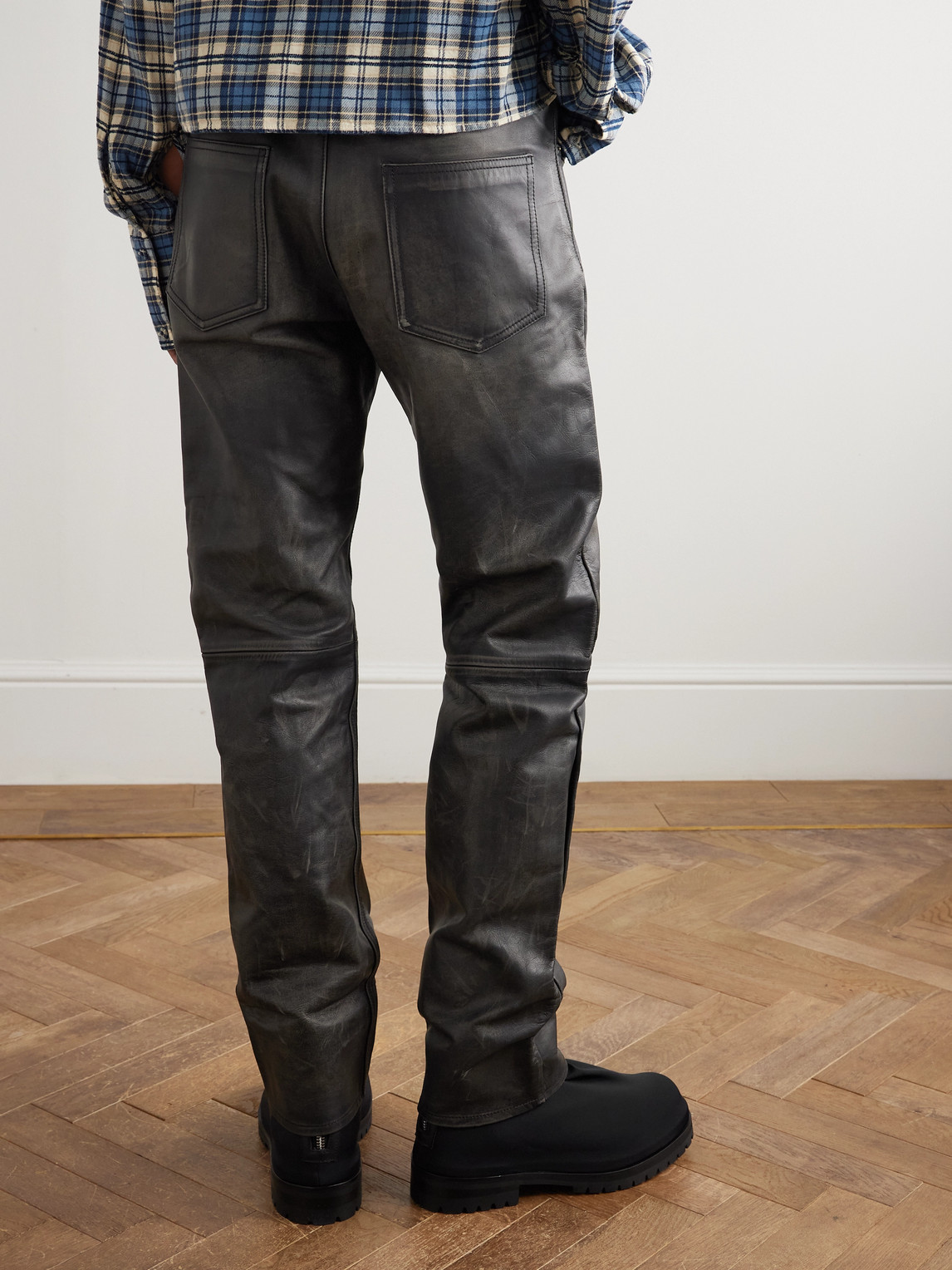 424 Marathon Stretch-knit Boots In Black