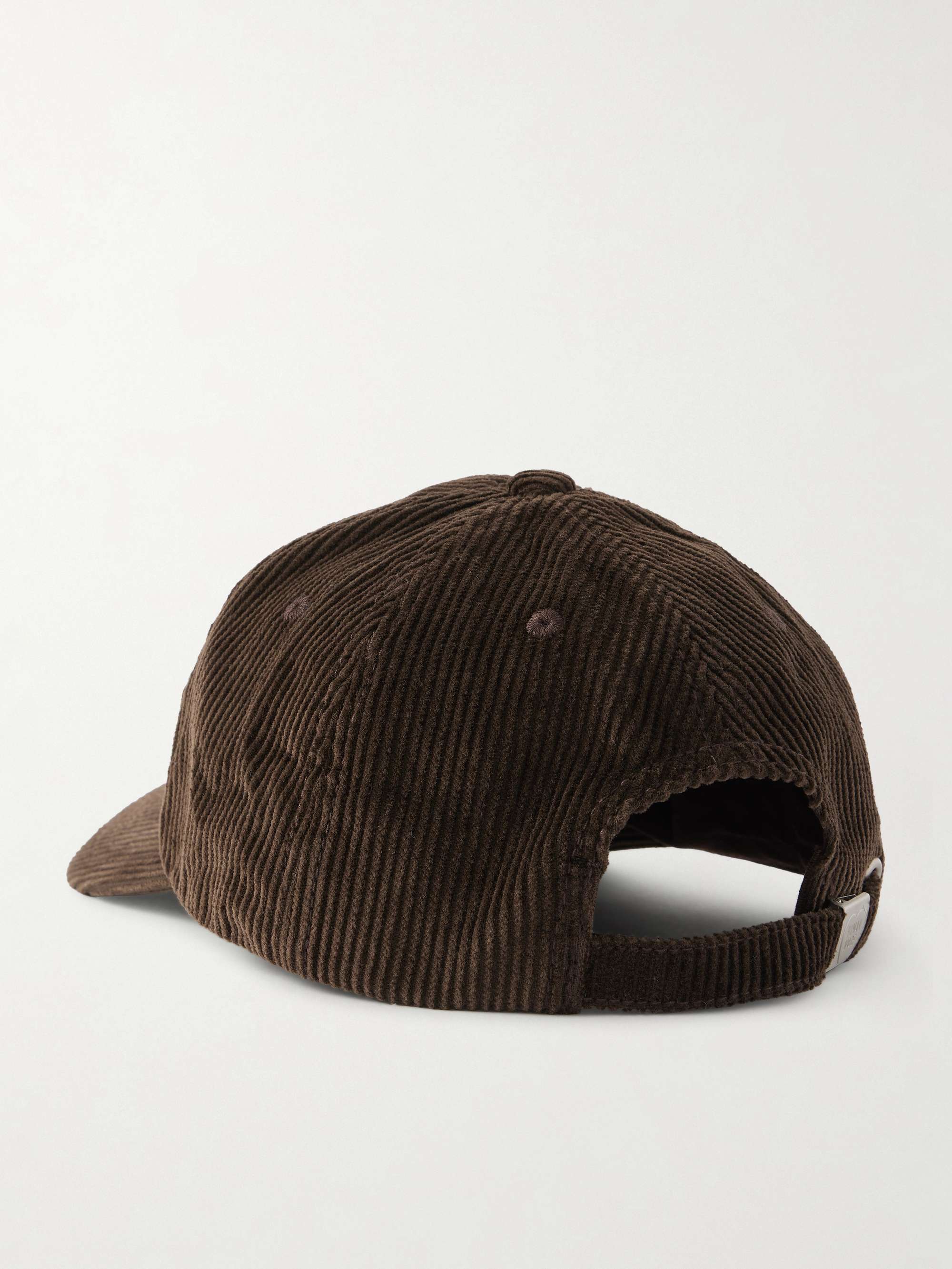 HUMAN MADE Logo-Embroidered Cotton-Corduroy Baseball Cap for Men