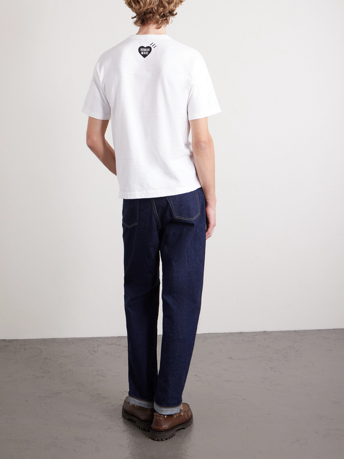 Human Made Printed Cotton-jersey T-shirt In Multi