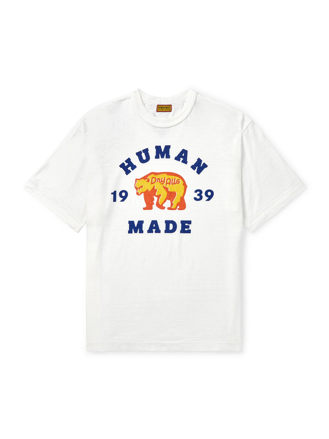Human Made Printed Cotton-jersey T-shirt In Multi