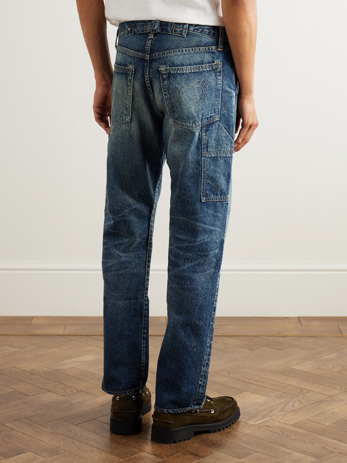 Human Made Future Straight-leg Selvedge Jeans In Blue