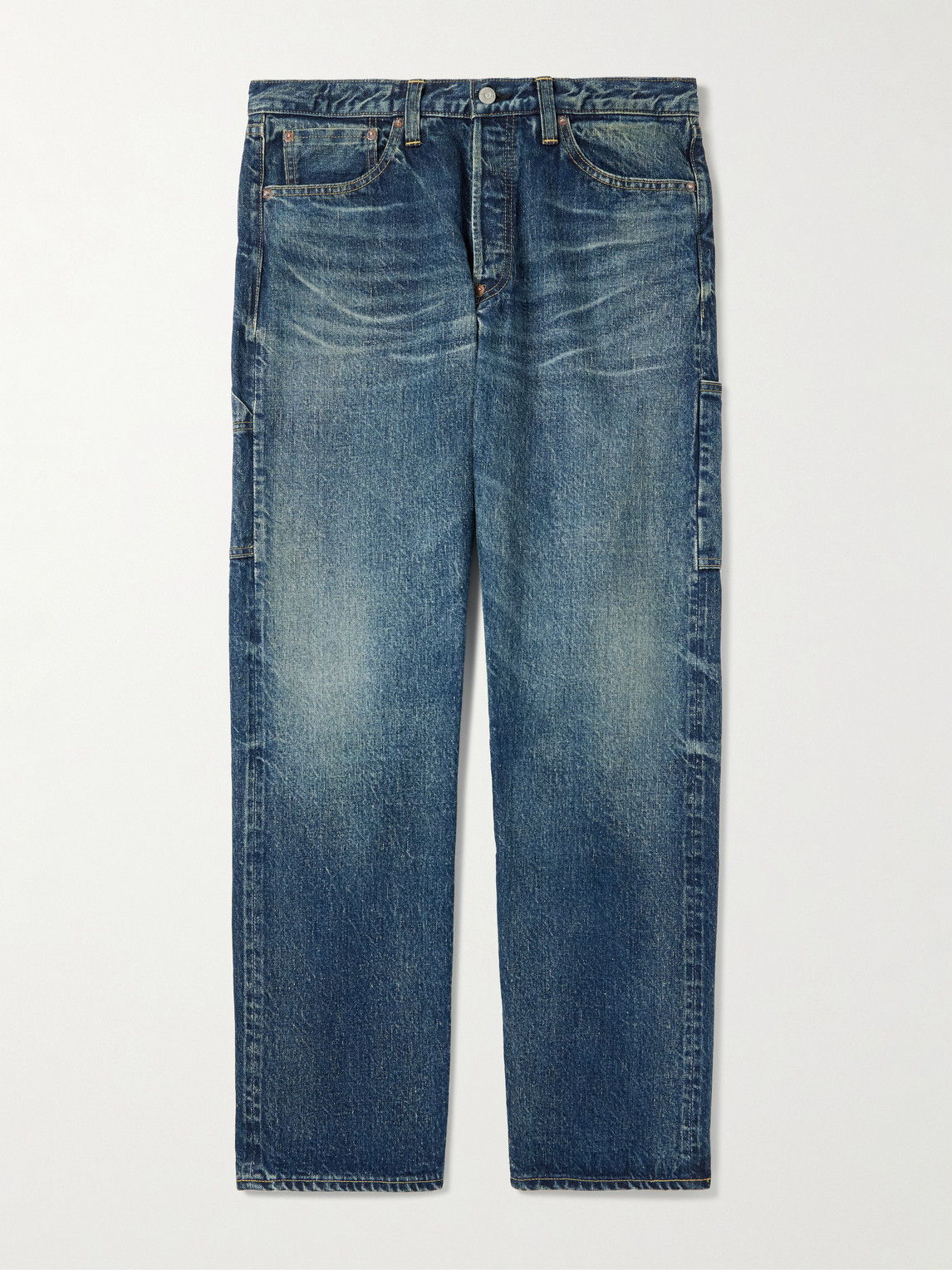 Human Made Future Straight-leg Selvedge Jeans In Blue