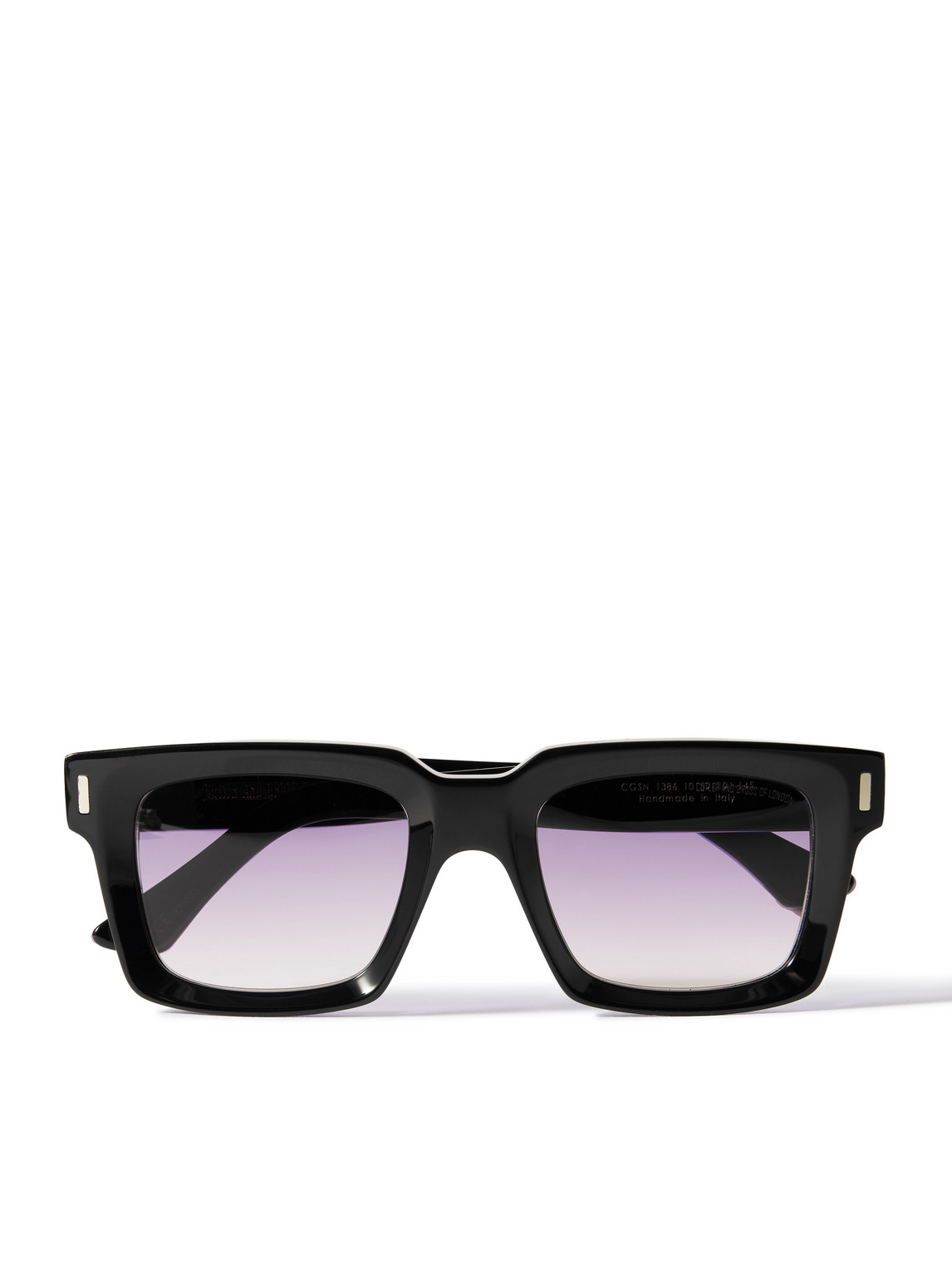 Cutler And Gross Square-frame Acetate Sunglasses In Black