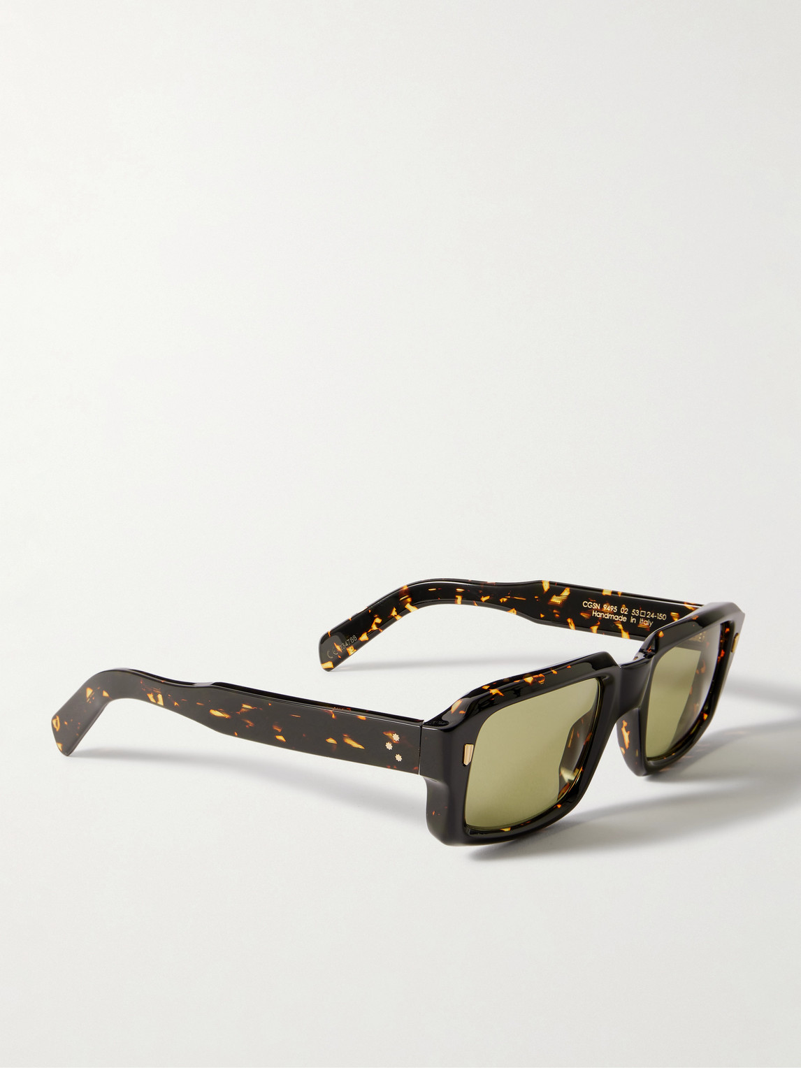 Cutler And Gross Square-frame Acetate Sunglasses In Black