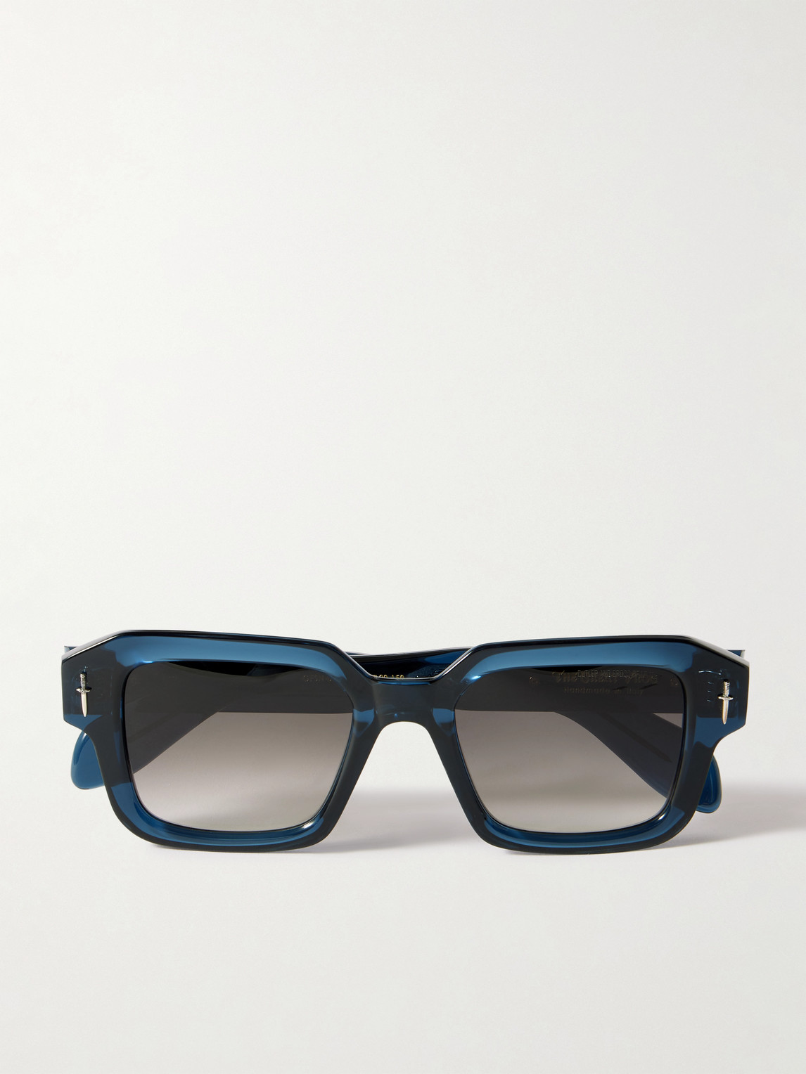 Cutler and Gross The Great Frog Square-Frame Acetate and Silver-Tone Sunglasses - Men