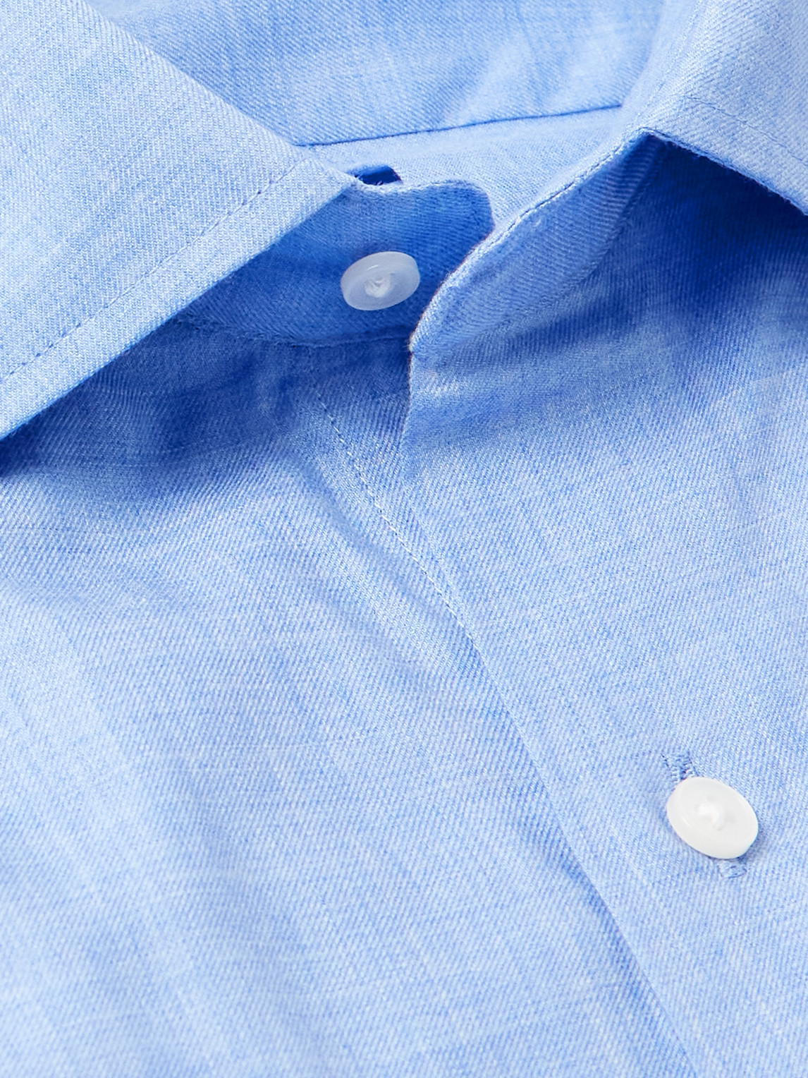 Peter Millar Highlands Cotton Shirt In Blue