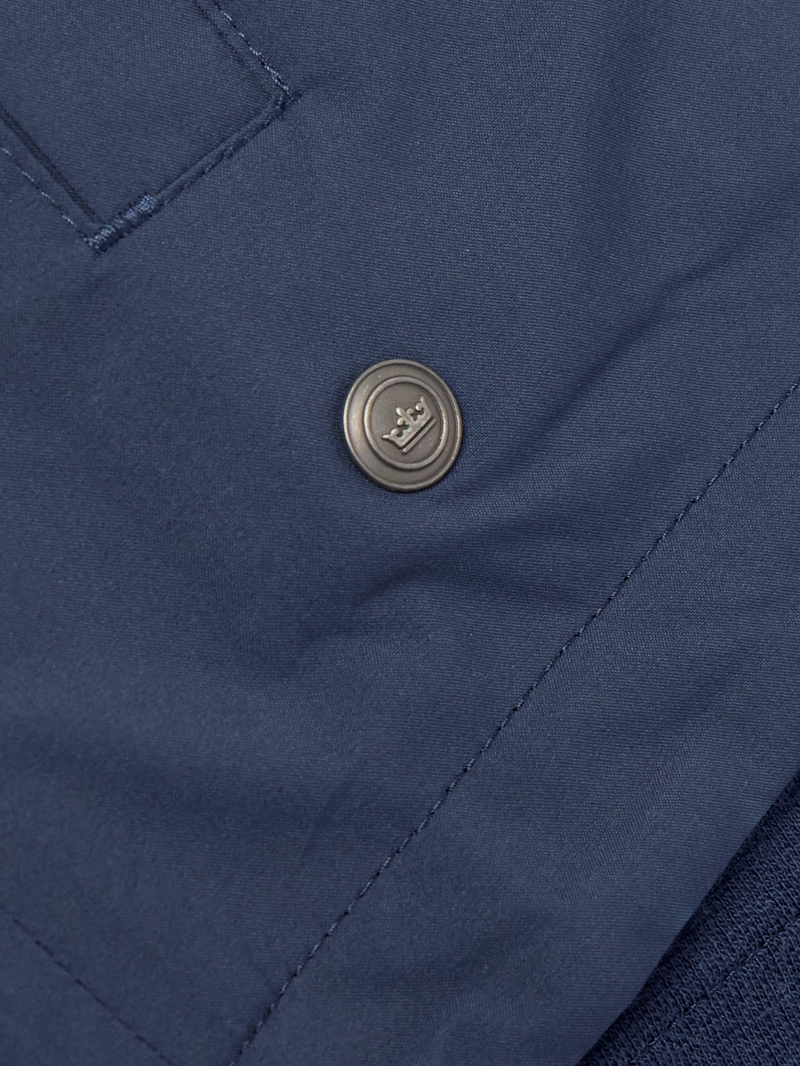 Peter Millar Ryder Reversible Recycled-woven And Wool Jacket In Blue