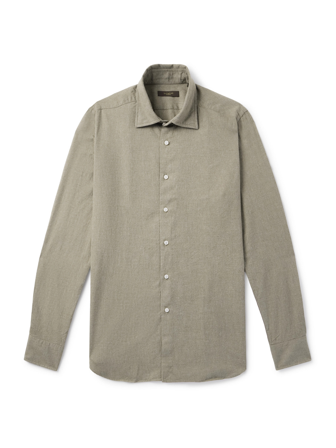 Incotex Glanshirt Slim-fit Cotton-twill Shirt