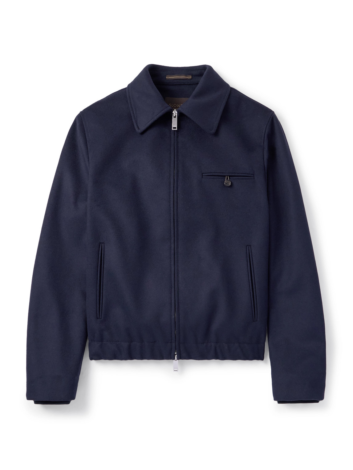 Incotex Virgin Wool-blend Bomber Jacket