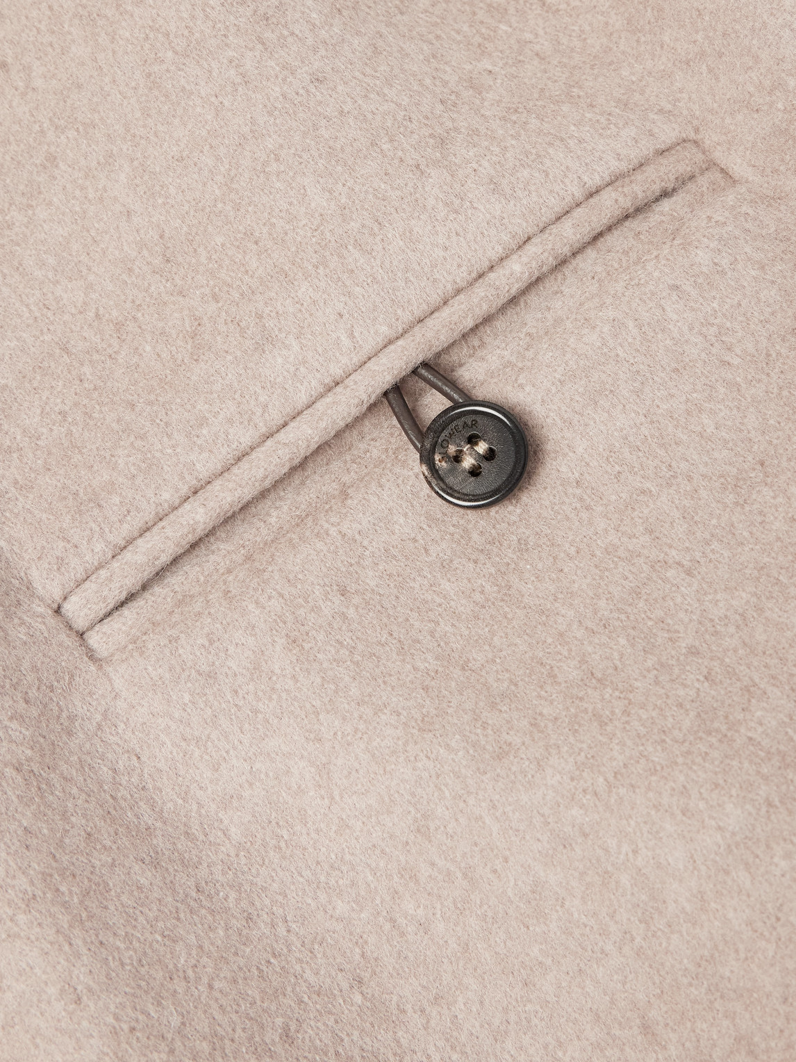 Incotex Virgin Wool-blend Bomber Jacket In Neutral