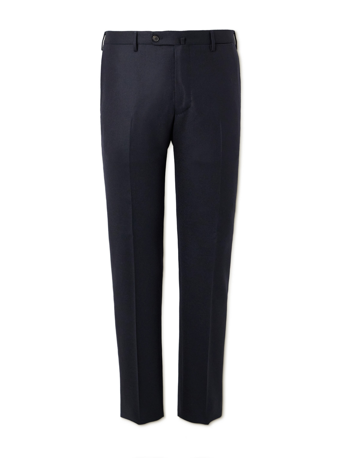 Incotex Slim-fit Wool And Cashmere-blend Twill Suit Trousers In Blue