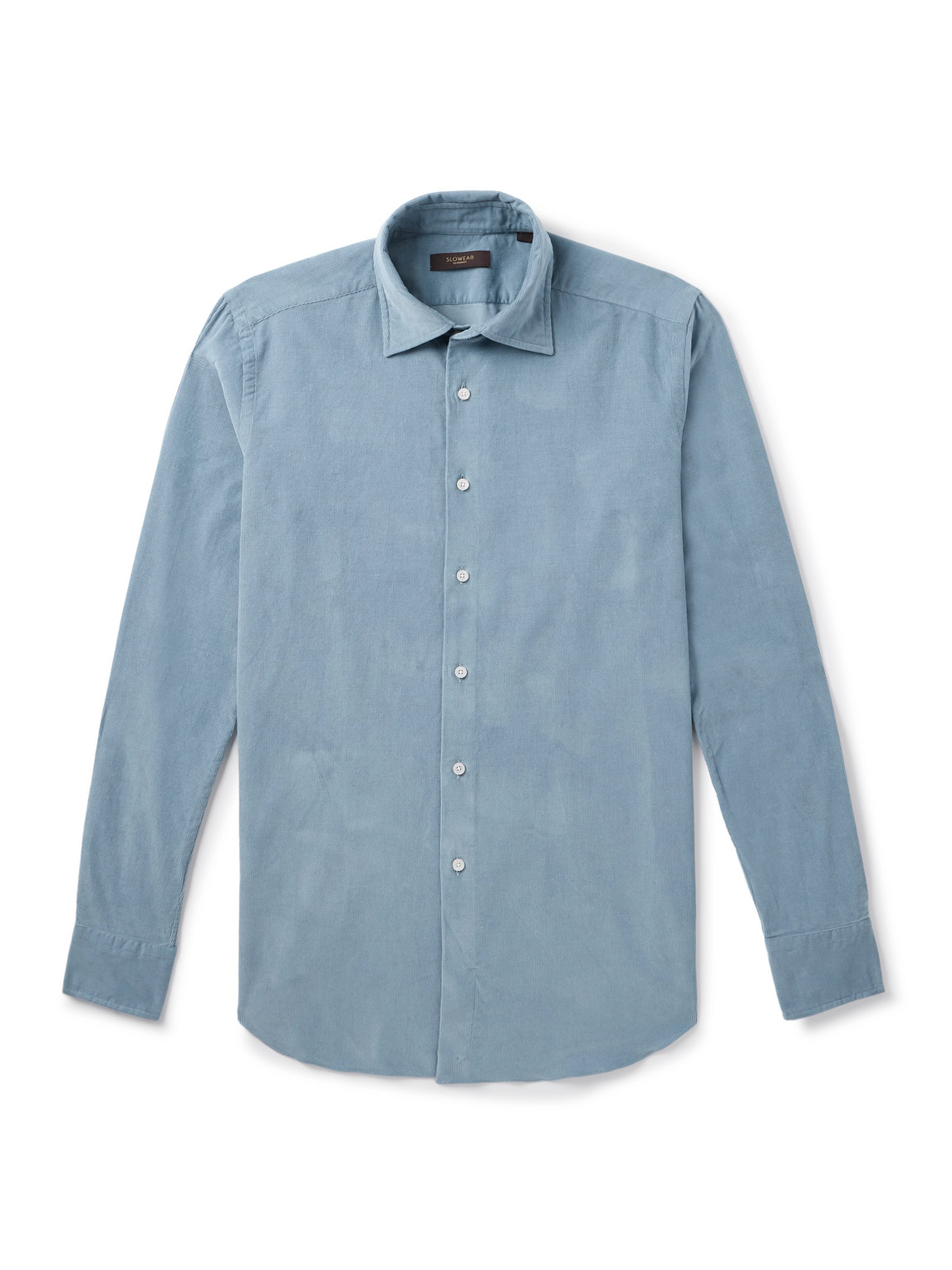 Glanshirt Slim-Fit Cotton-Corduroy Shirt