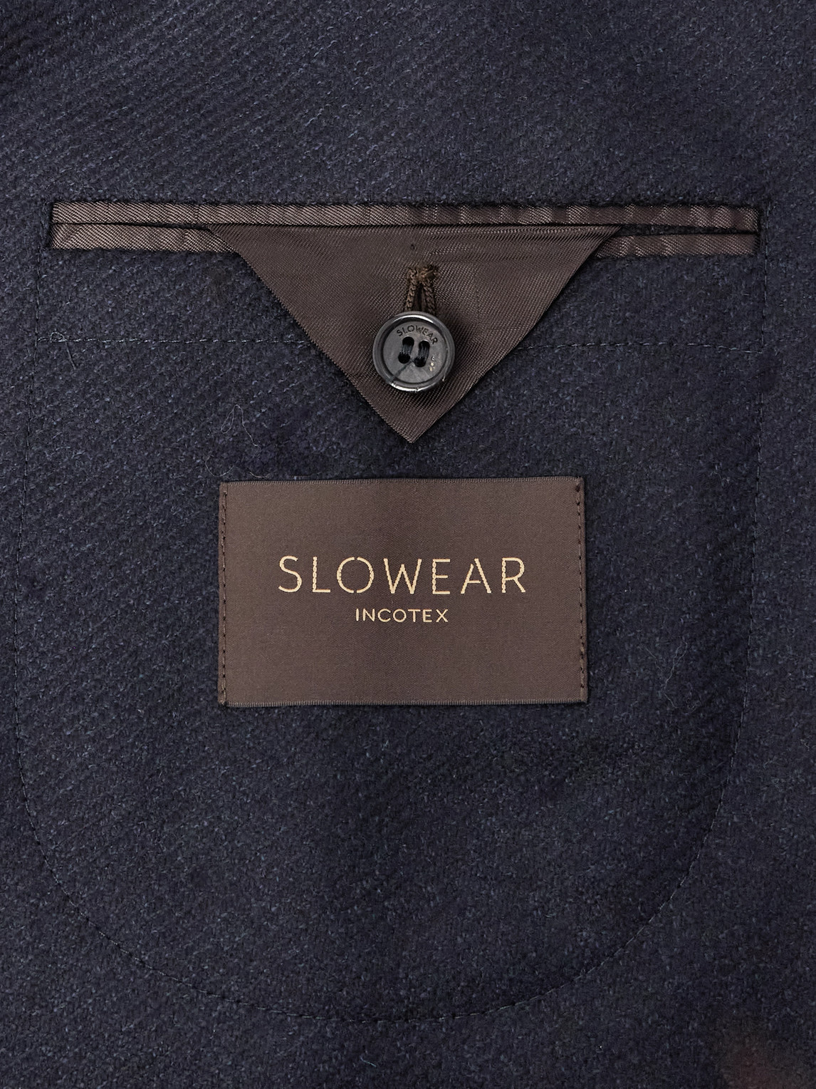 Incotex Wool And Cashmere-blend Flannel Blazer In Blue