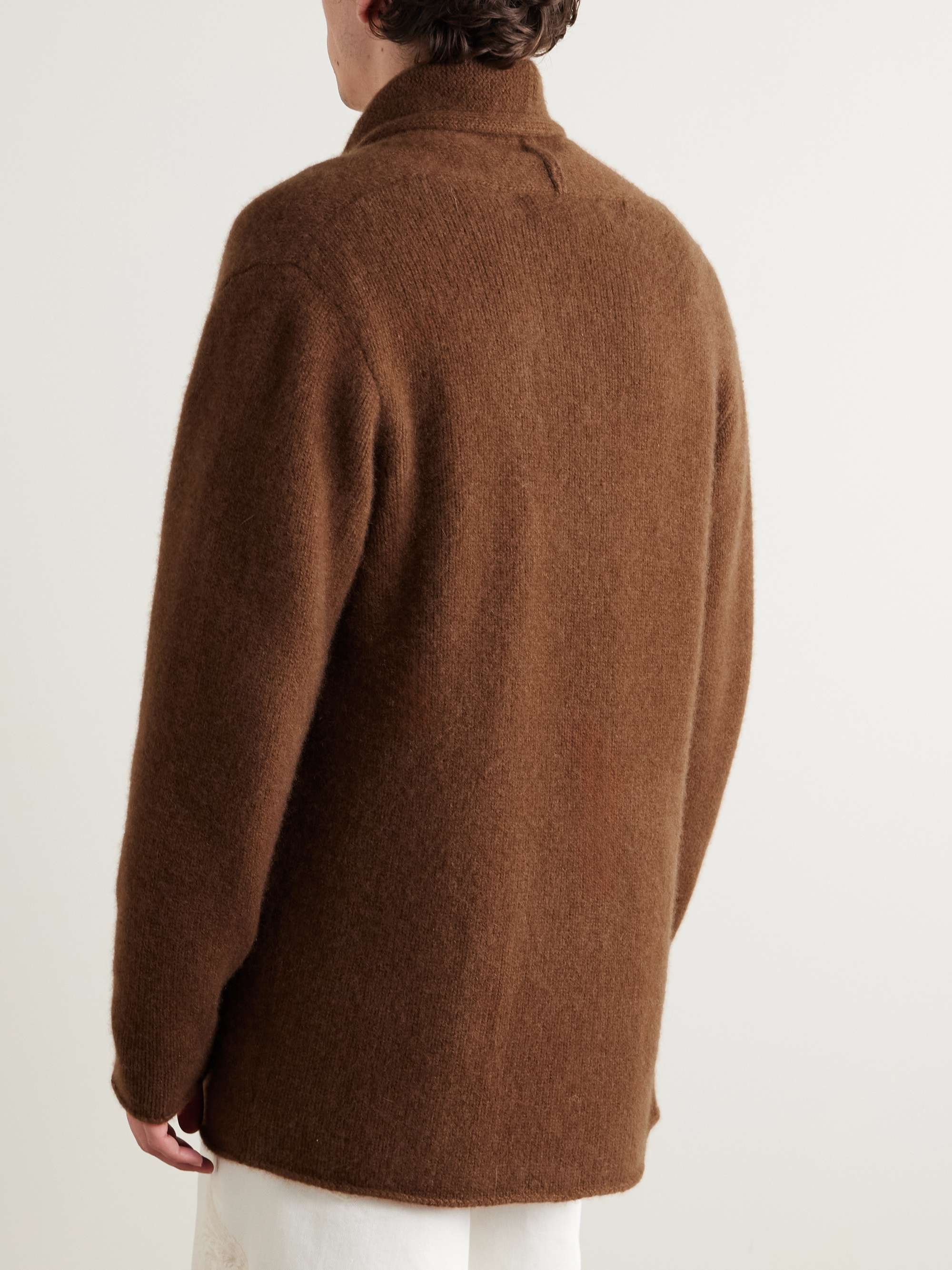 THE ELDER STATESMAN Italy Cashmere Cardigan