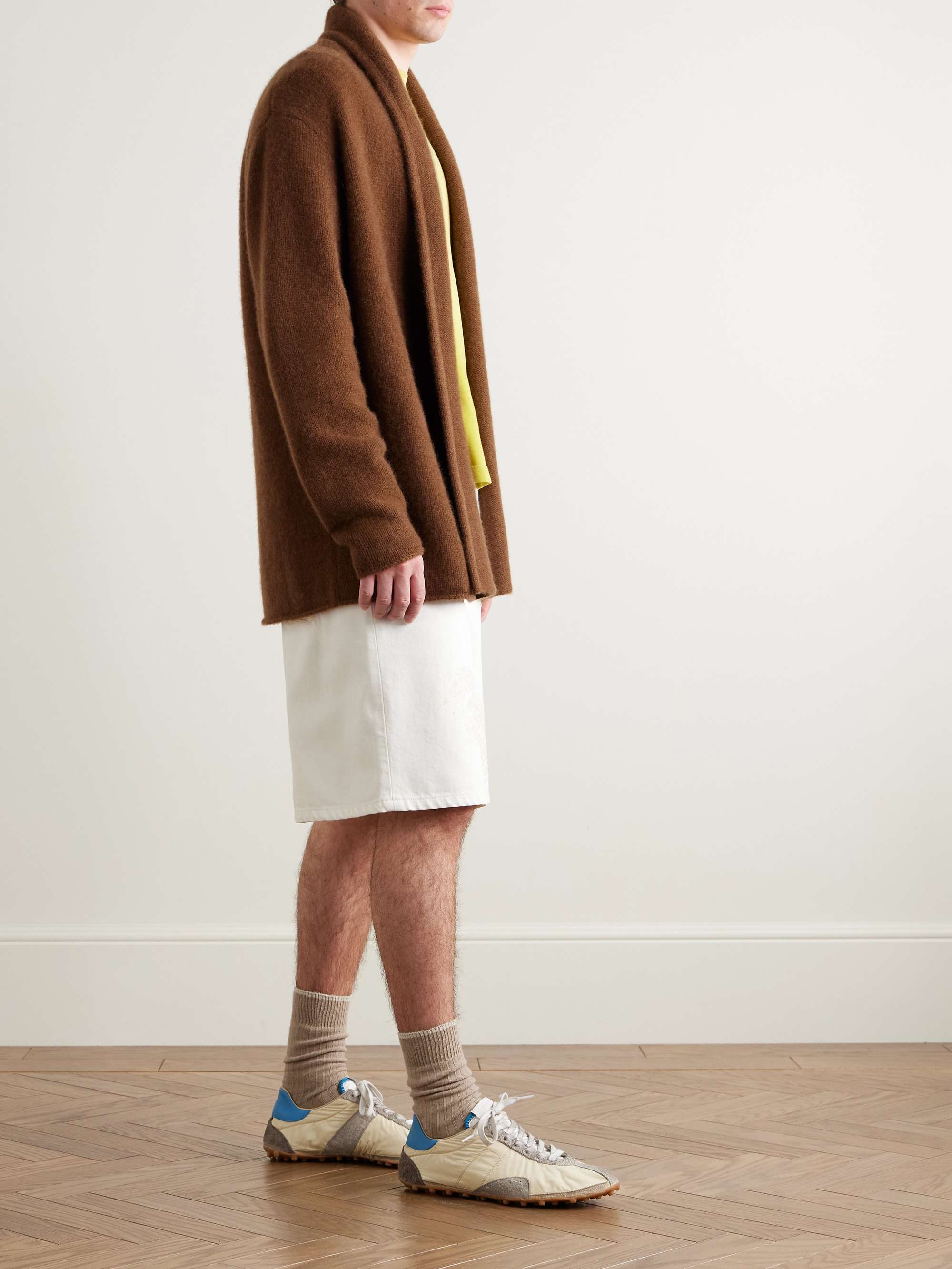 THE ELDER STATESMAN Italy Cashmere Cardigan