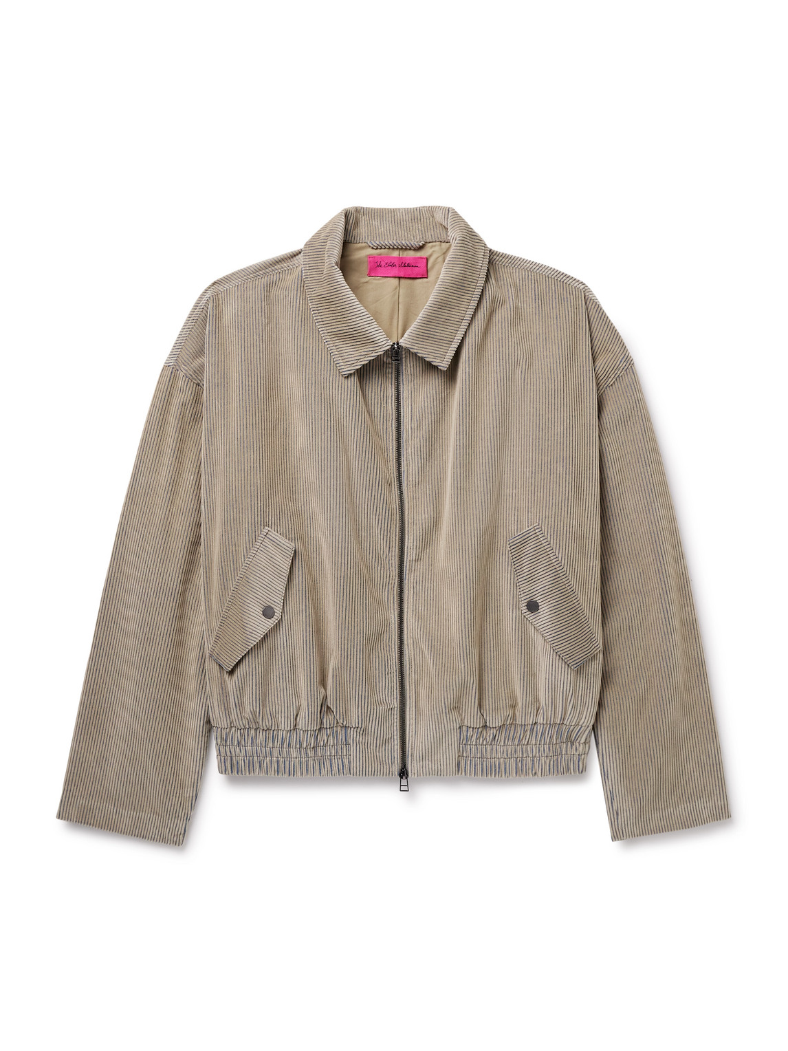 Cotton-Corduroy Blouson Jacket