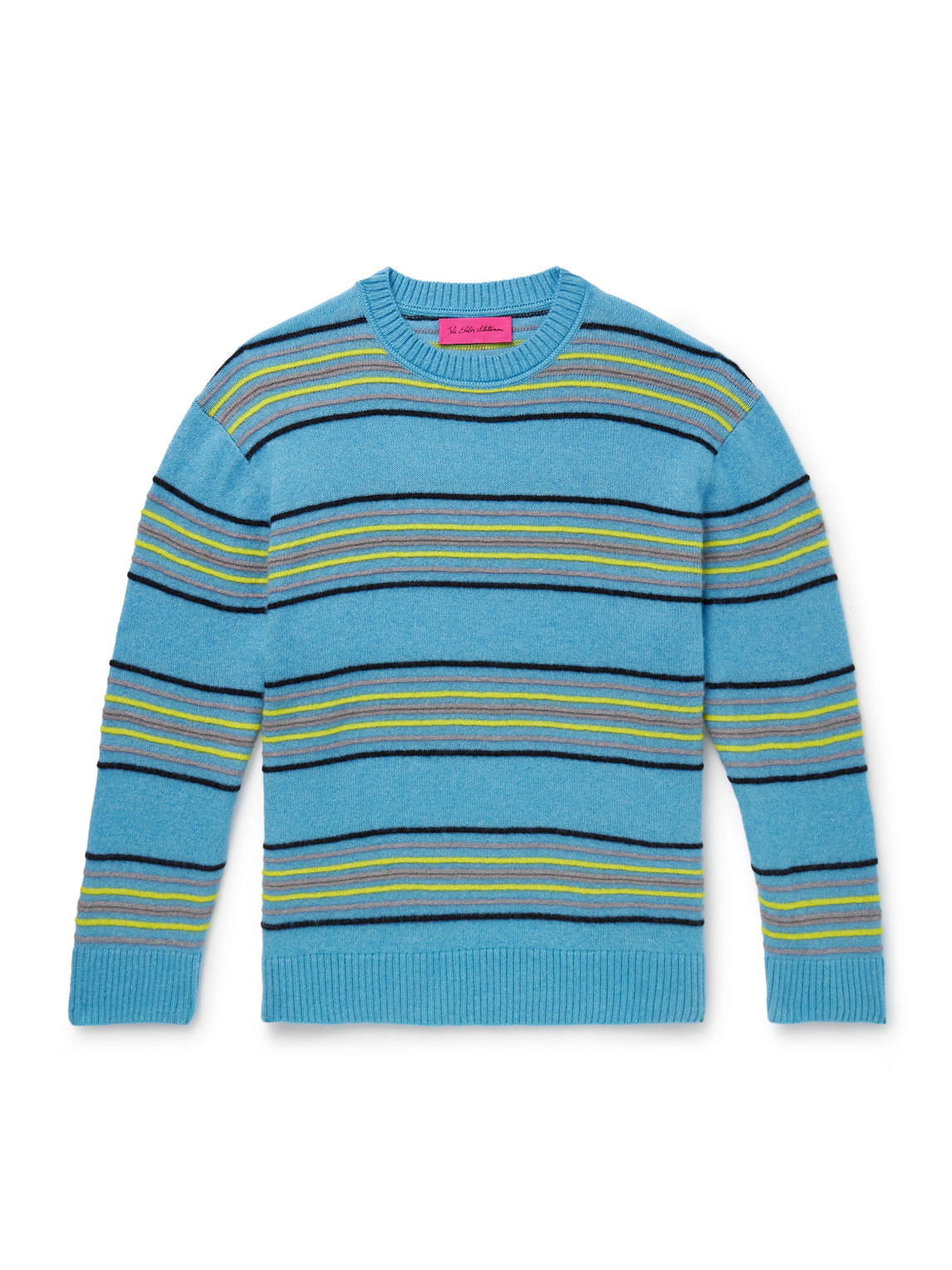 Reef Striped Cashmere and Cotton-Blend Sweater