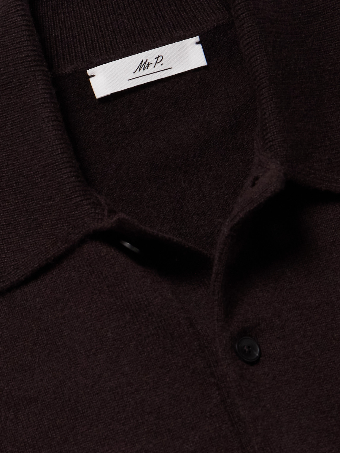 Mr P. - Cliff Cashmere Polo Shirt