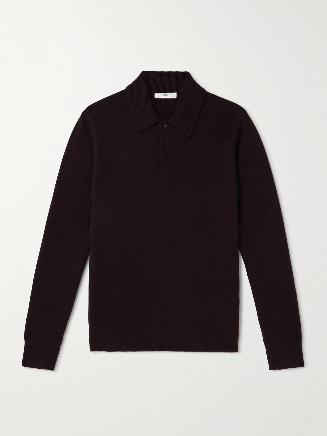 MR P. Cliff Cashmere Polo Shirt - Men