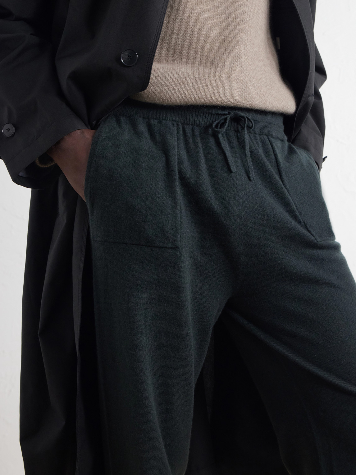 Mr P. - Tapered Wool And Cashmere-Blend Sweatpants