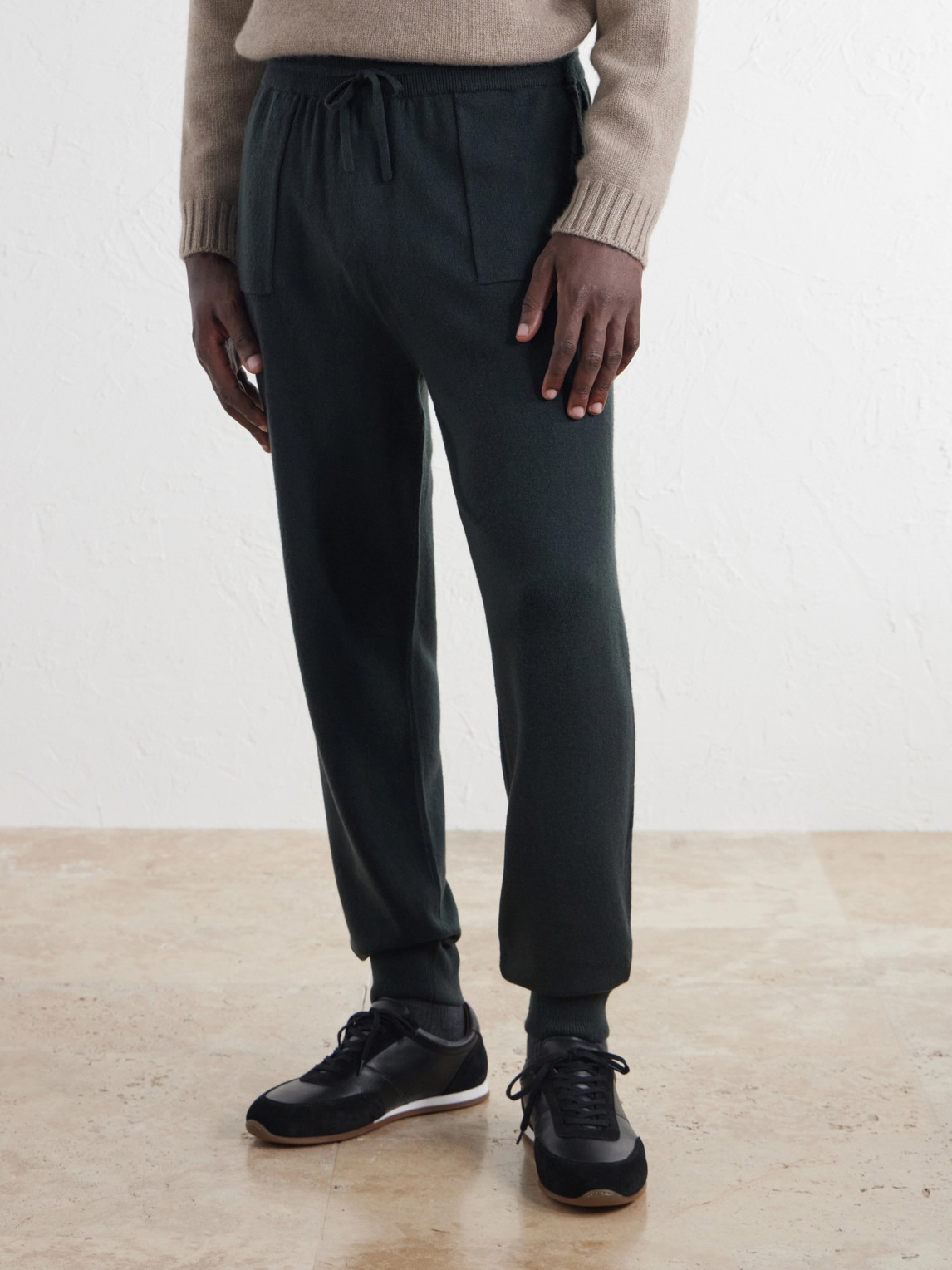 Mr P. - Tapered Wool And Cashmere-Blend Sweatpants
