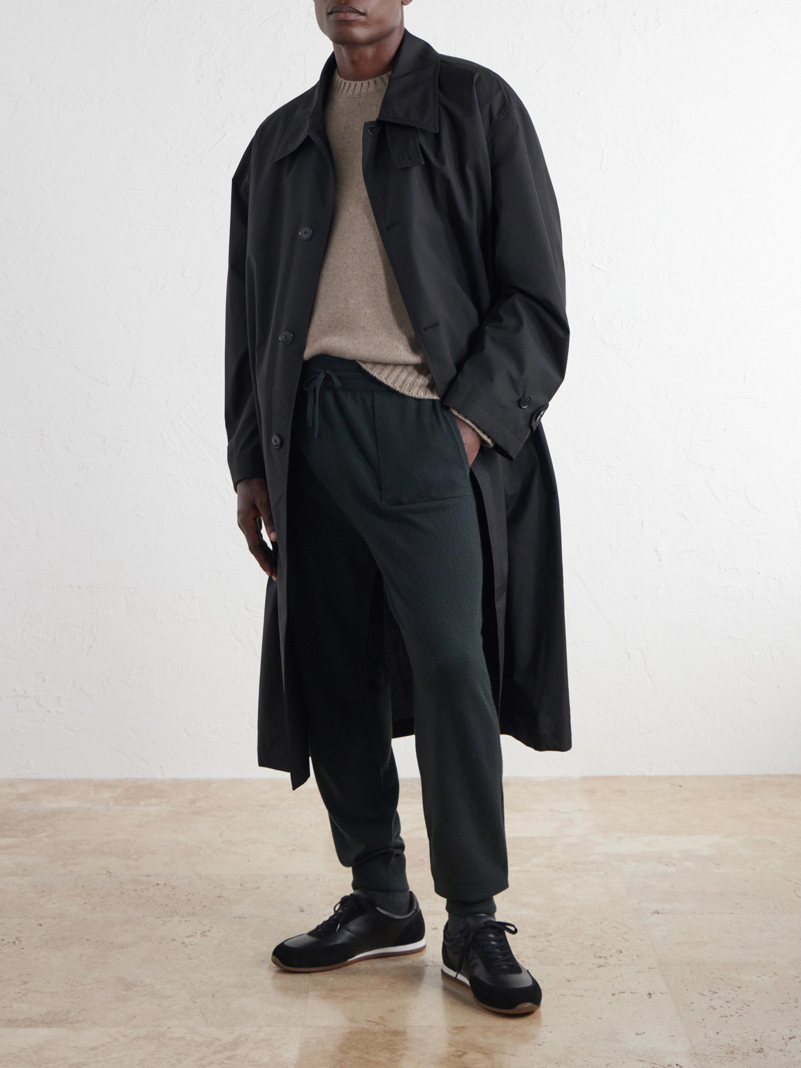 Mr P. - Tapered Wool And Cashmere-Blend Sweatpants